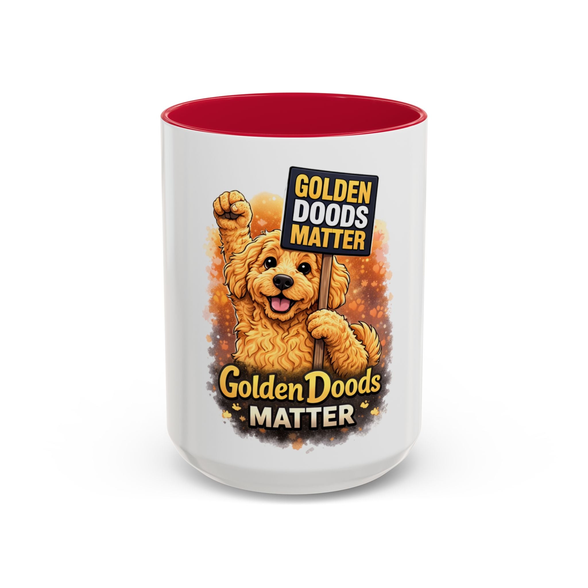 Golden Doods Matter Mug – Funny Doodle  Coffee Mug (15oz)