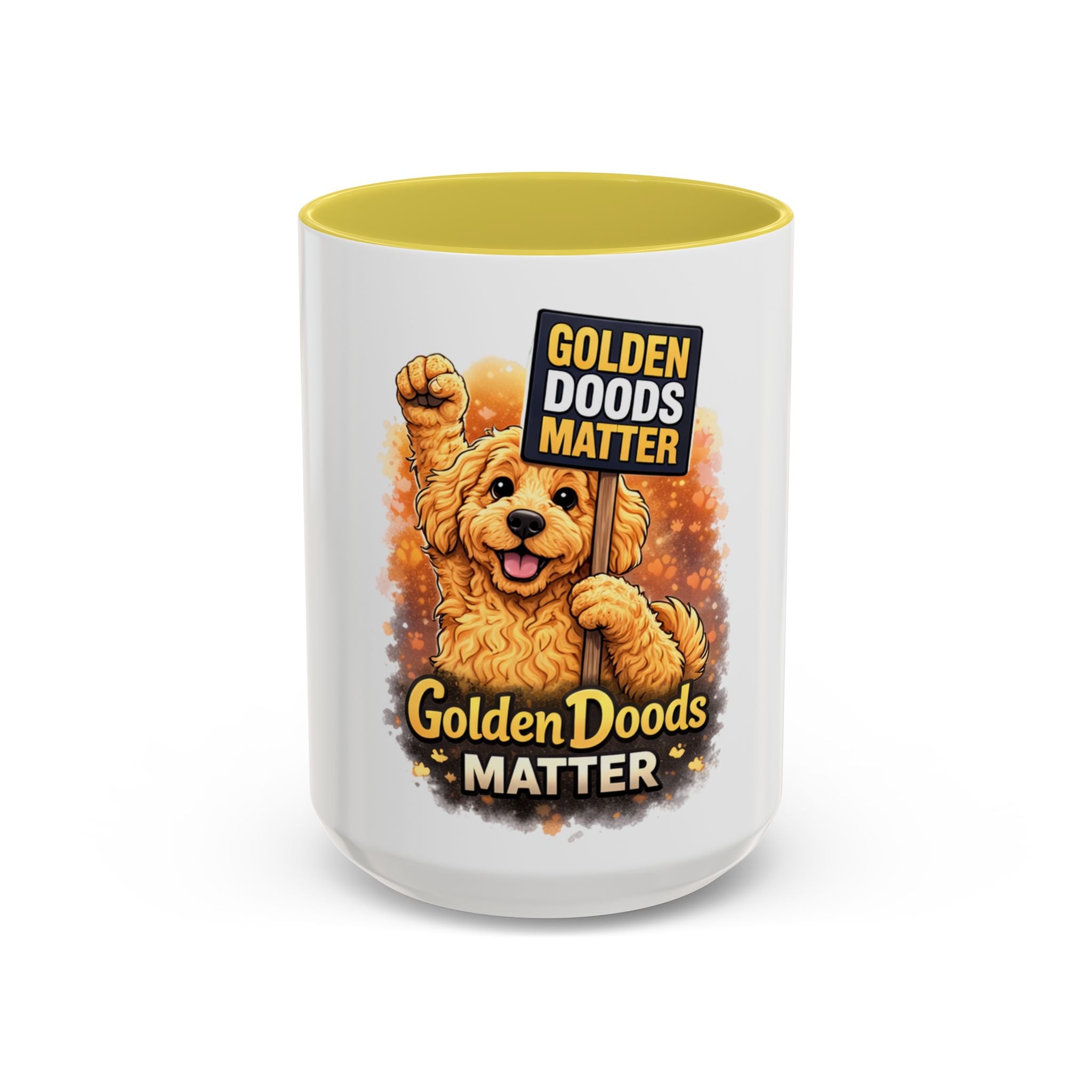 Golden Doods Matter Mug – Funny Doodle  Coffee Mug (15oz)