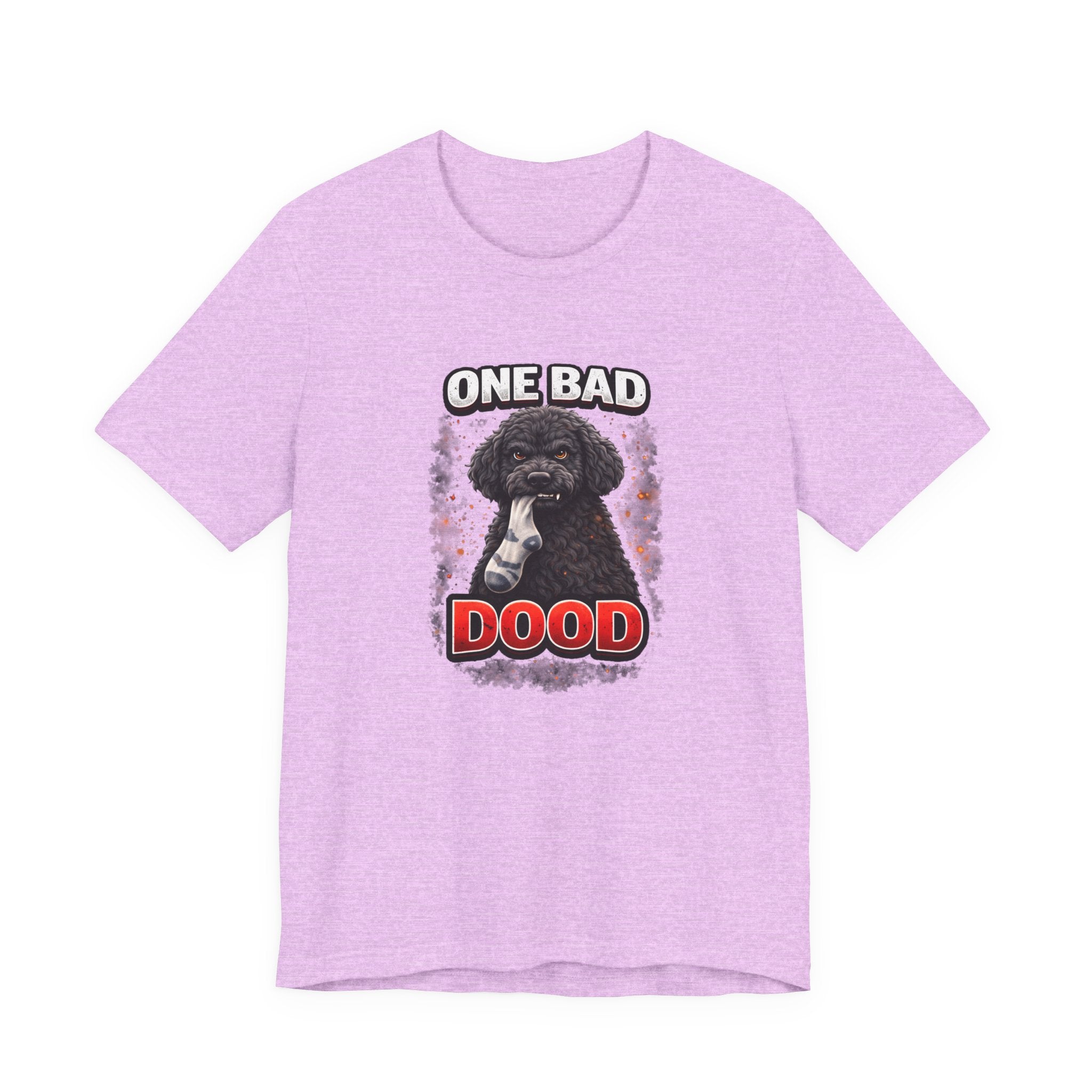 One Bad Dood – Funny Black Golden Doodle Dog T-Shirt | Doodle Lover Gift