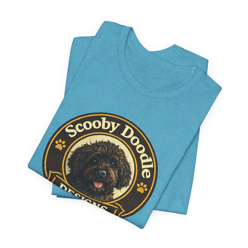 Scooby Doodle Designs Logo Tee — Loyal Doodle Dog Lover Shirt