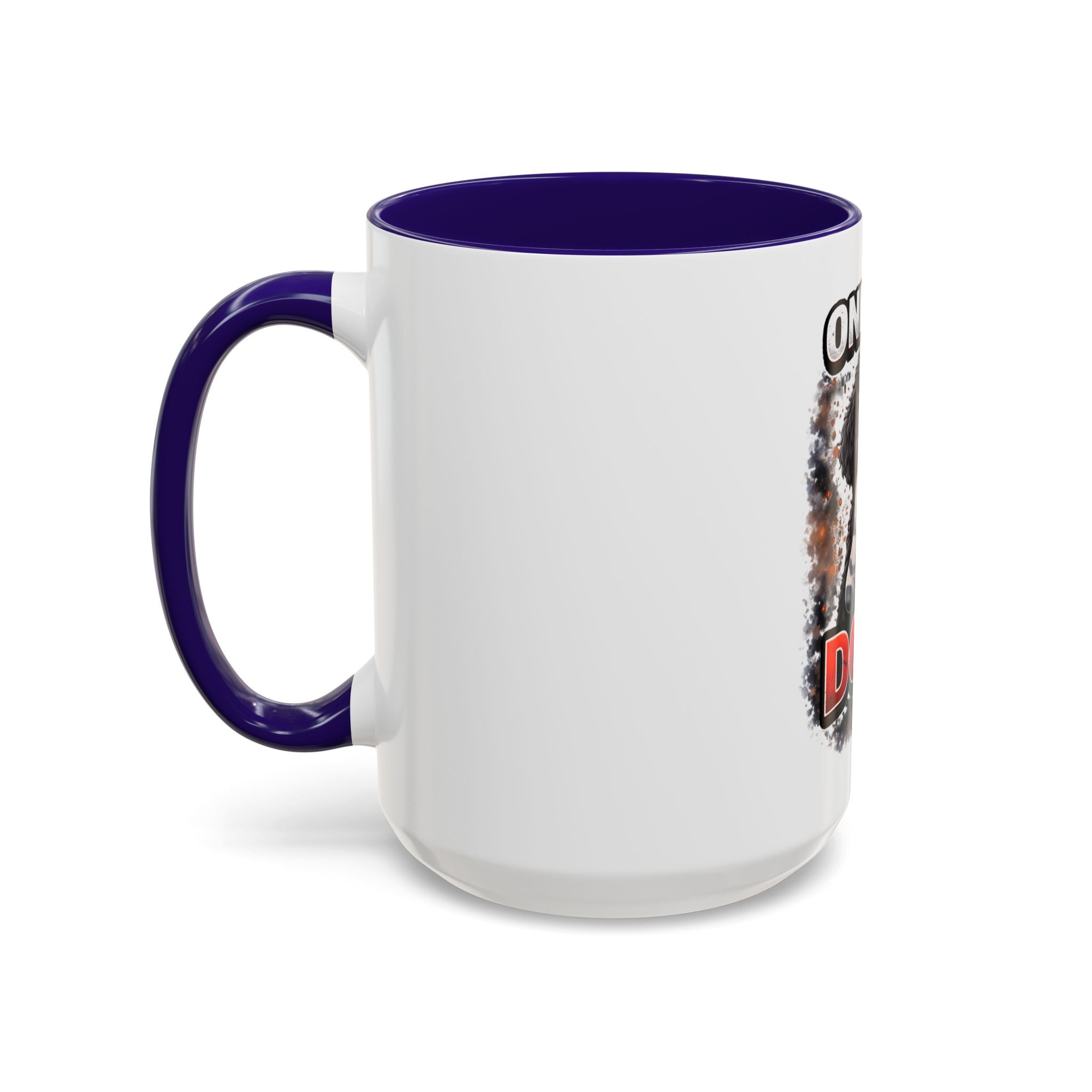 One Bad Dood Mug – Funny Black Golden Doodle  Coffee Cup (15oz)