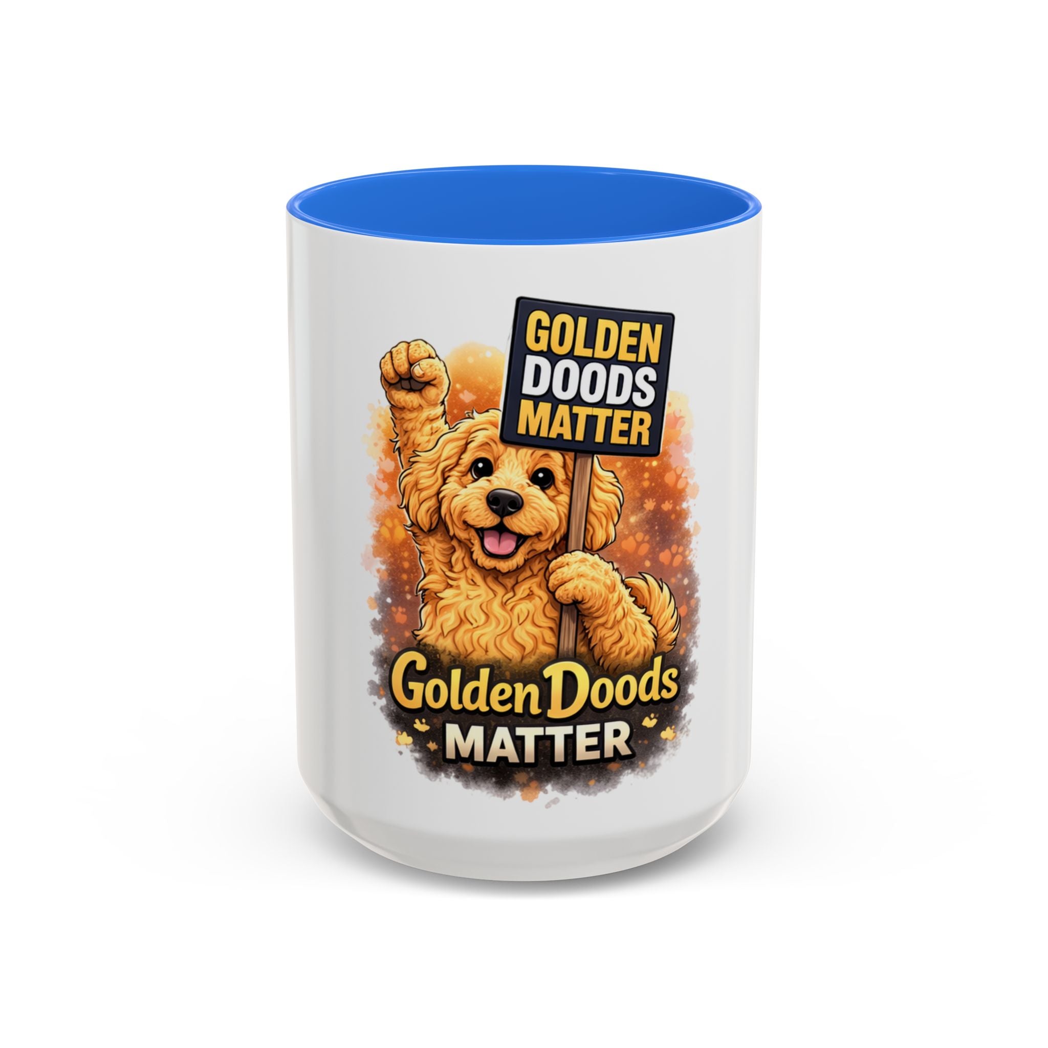 Golden Doods Matter Mug – Funny Doodle  Coffee Mug (15oz)