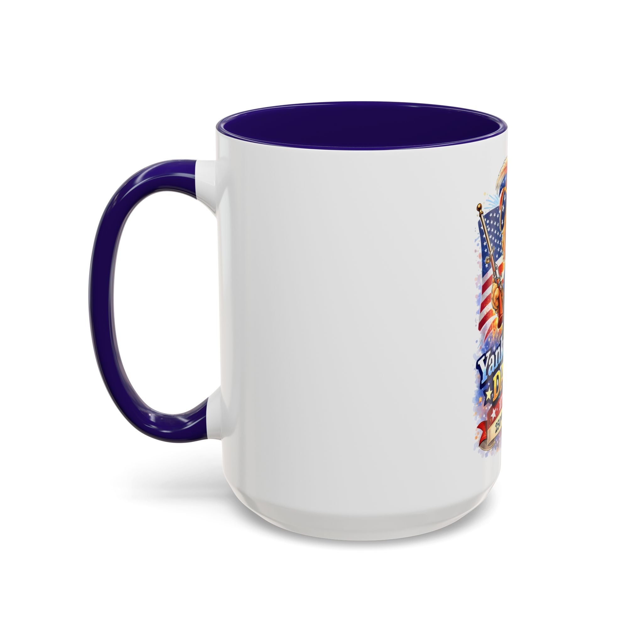 Fourth of July Patriotic Golden Doodle Mug — "Yankee Doodle Dandy" (15oz)