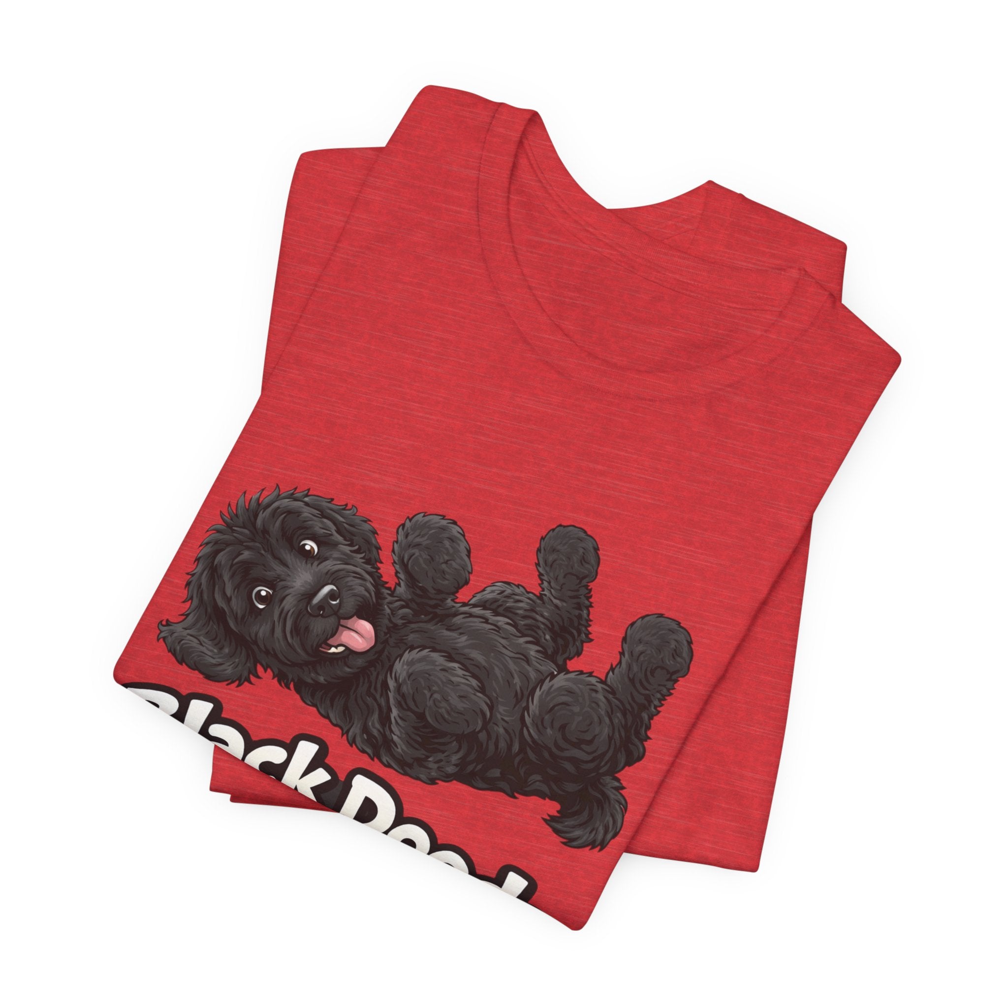 Black Doods Matter T-Shirt — Cute Black Golden Doodle Dog Graphic Tee