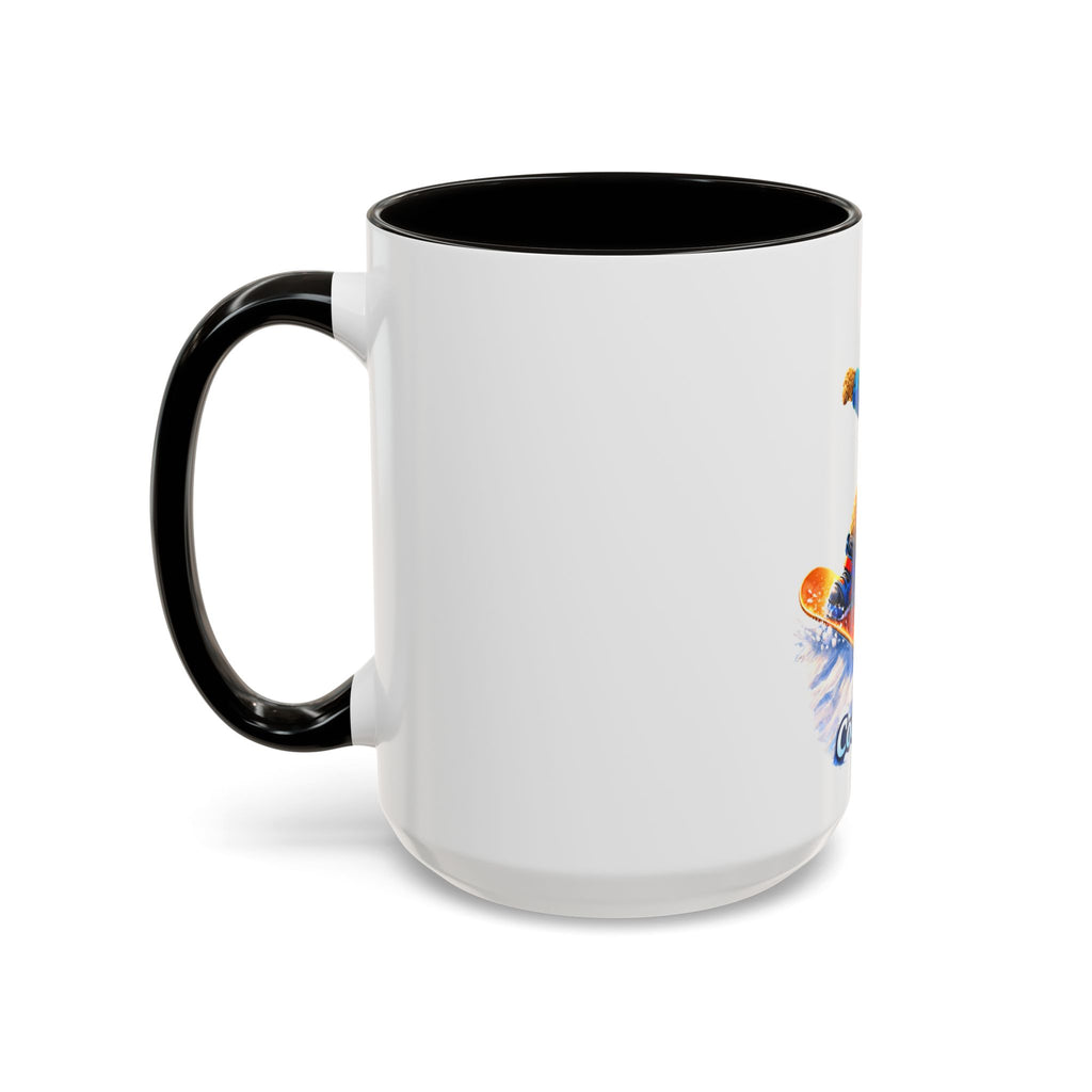 Cool Dood Snowboarding Golden Doodle Mug — (15oz)