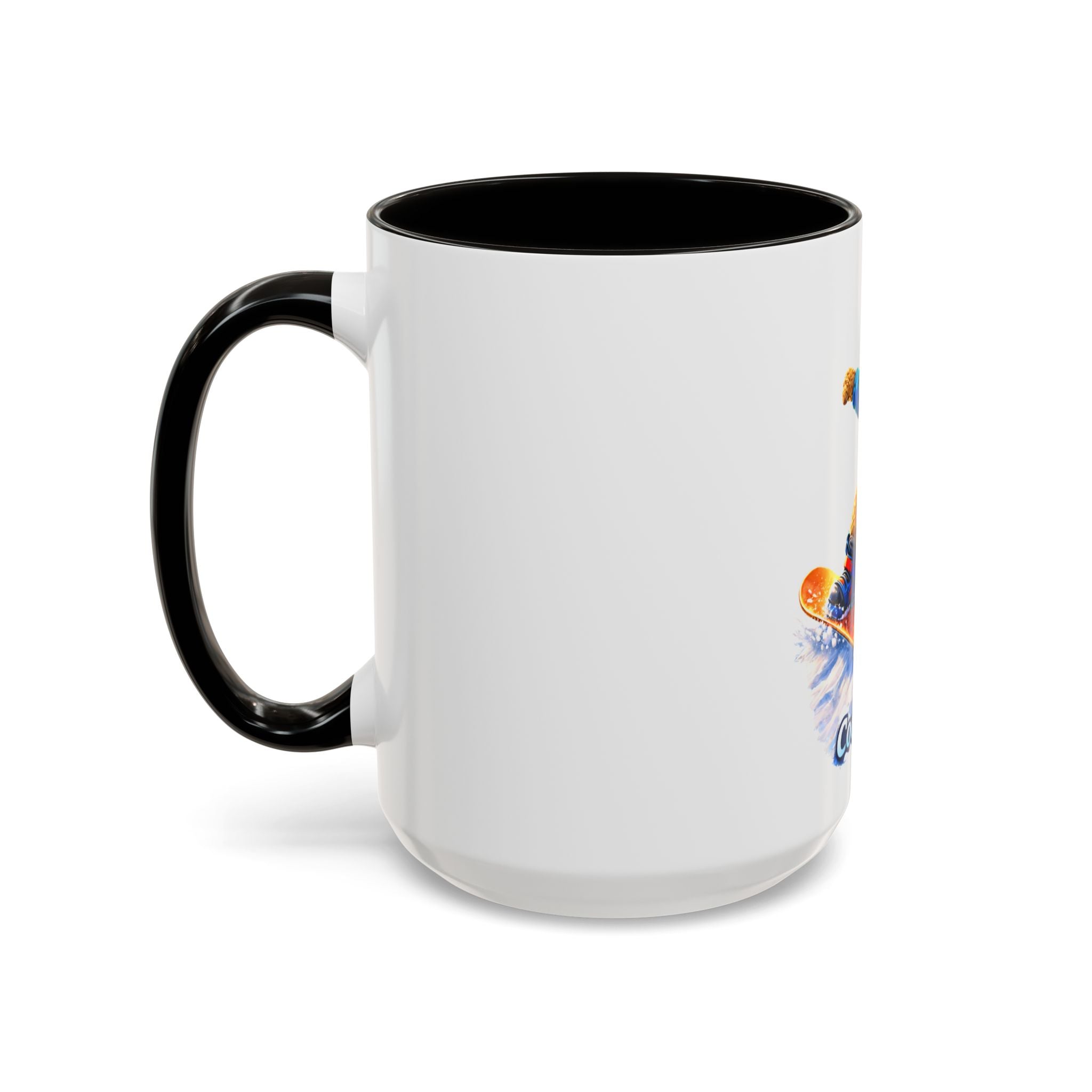 Cool Dood Snowboarding Golden Doodle Mug — (15oz)