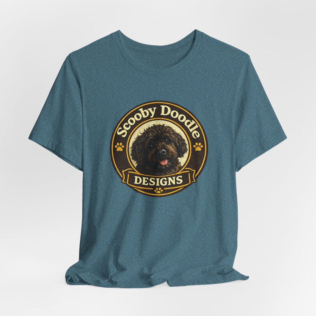 Scooby Doodle Designs Logo Tee — Loyal Doodle Dog Lover Shirt