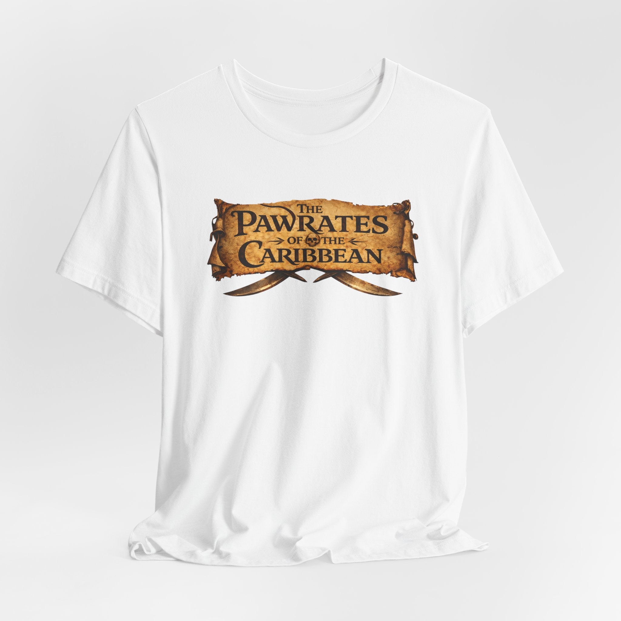 Pirate Goldendoodles T-Shirt — Double Sided Pirate Tee