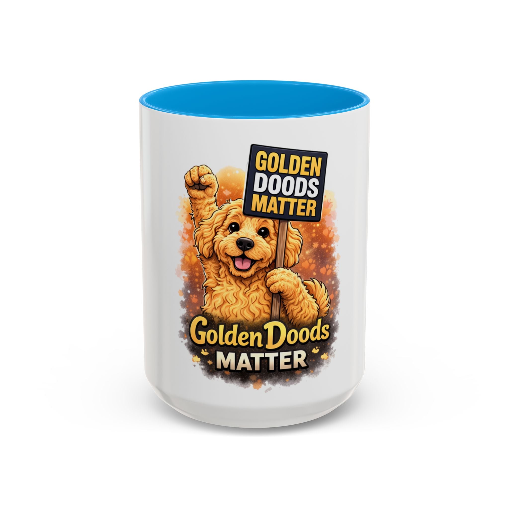 Golden Doods Matter Mug – Funny Doodle  Coffee Mug (15oz)