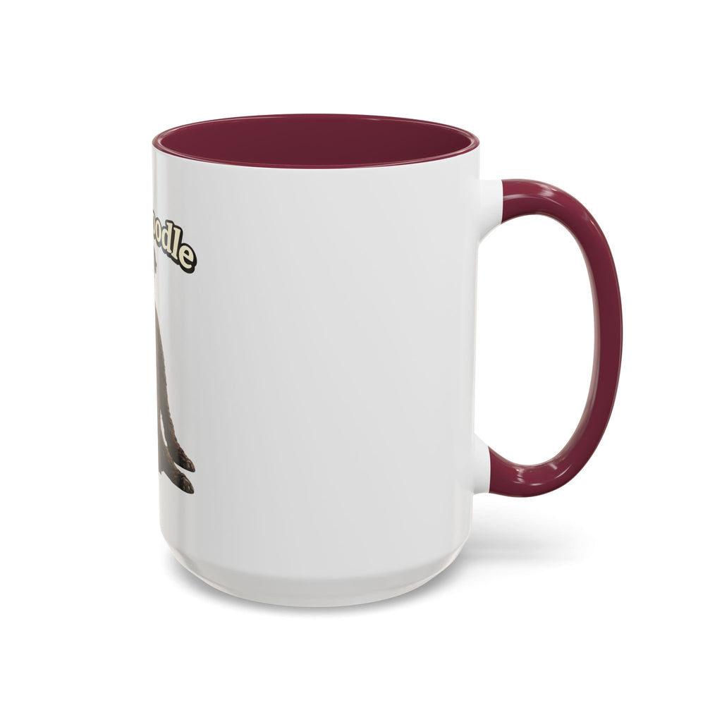 Wackadoodle Black Golden Doodle Mug (15 oz)- Funny Dog Lover Coffee Cup