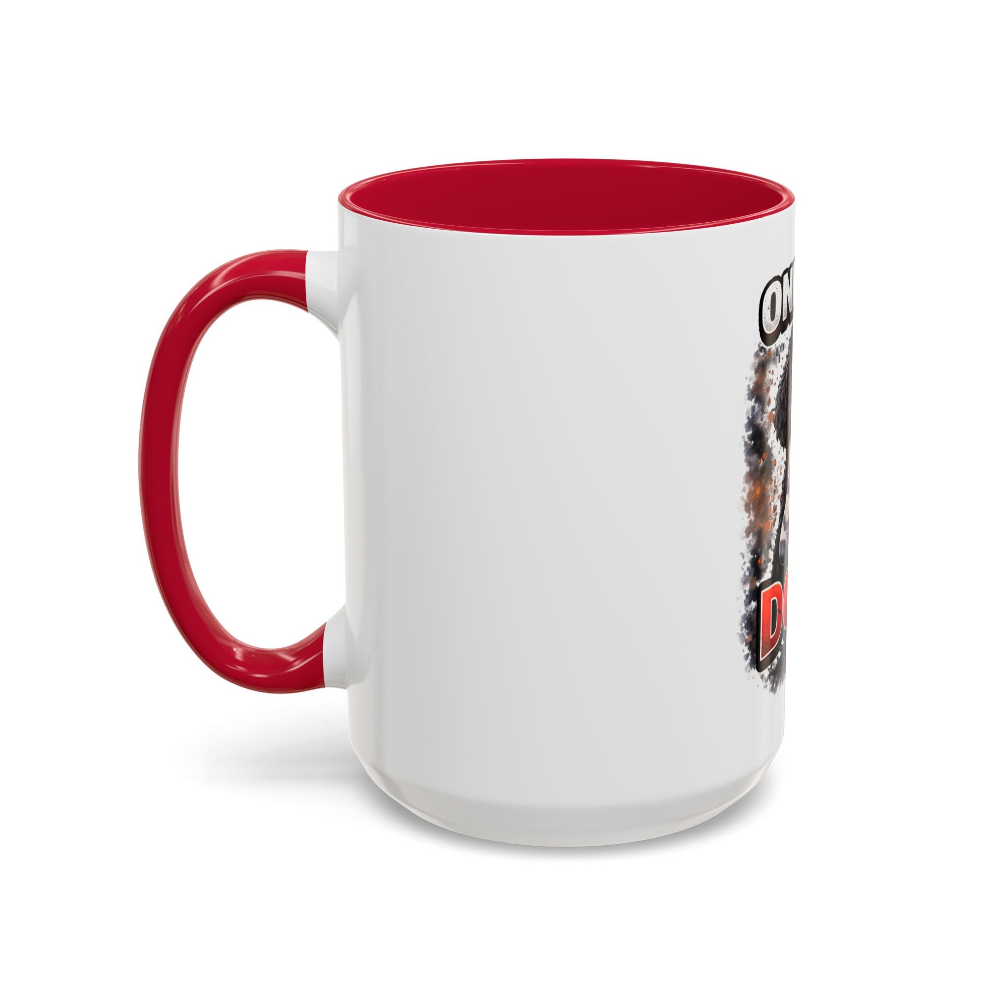 One Bad Dood Mug – Funny Black Golden Doodle  Coffee Cup (15oz)