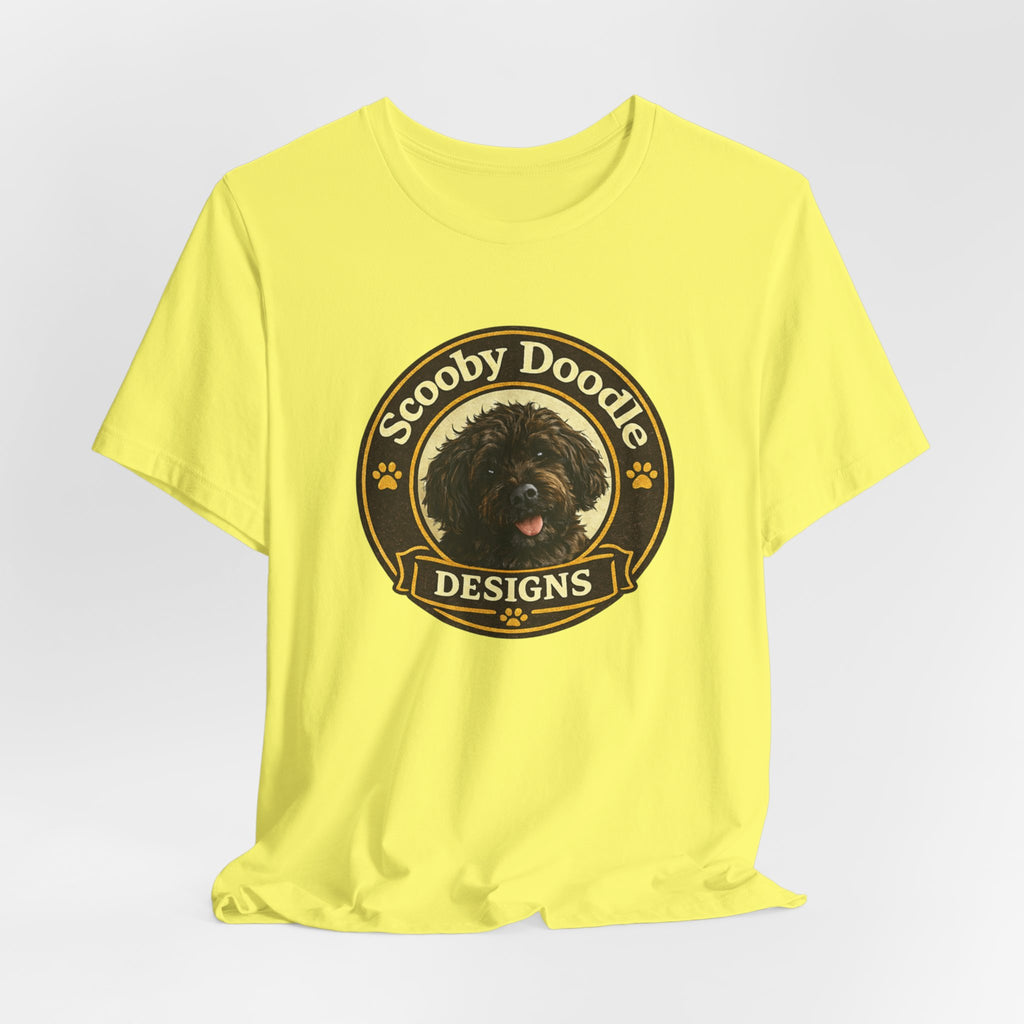Scooby Doodle Designs Logo Tee — Loyal Doodle Dog Lover Shirt
