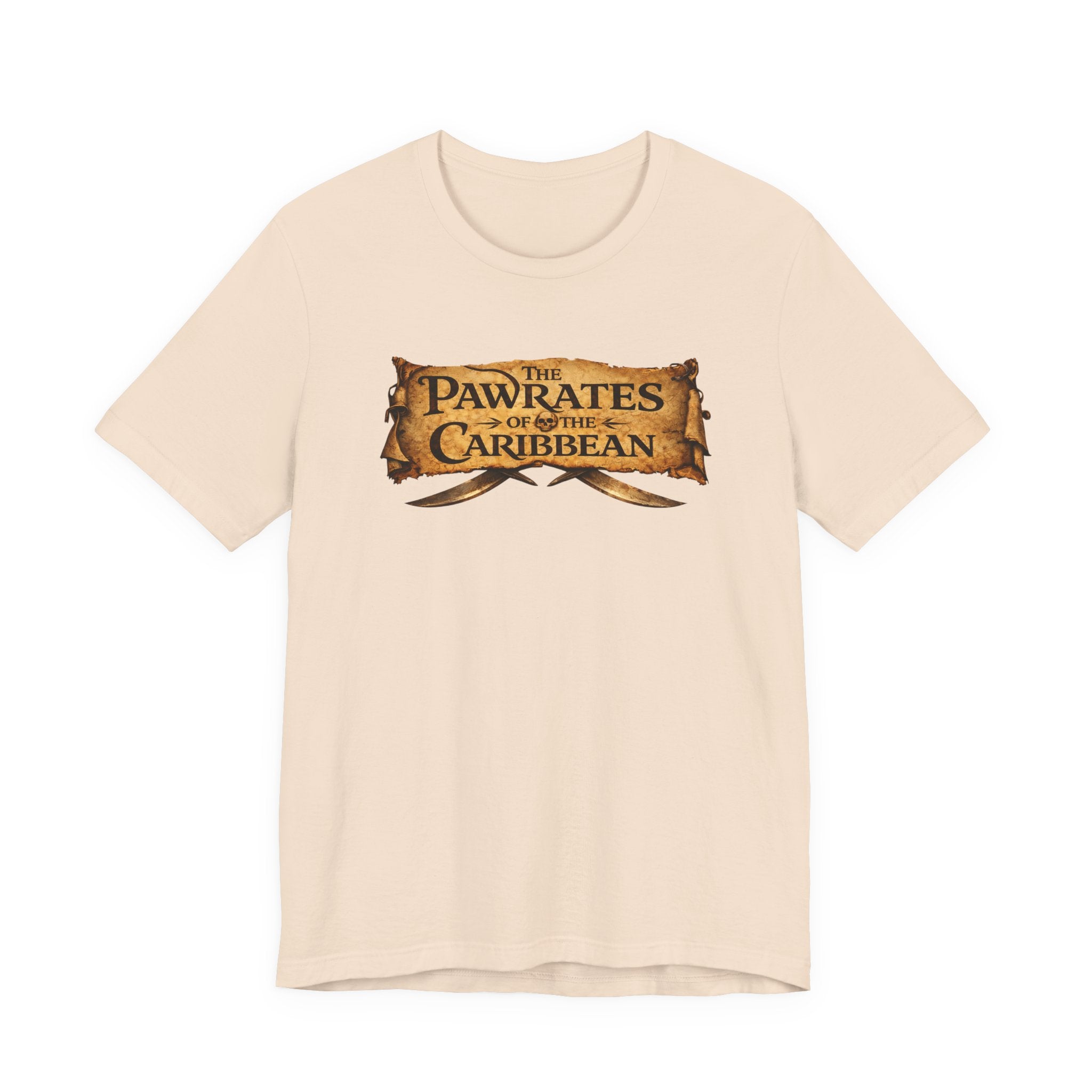 Pirate Goldendoodles T-Shirt — Double Sided Pirate Tee