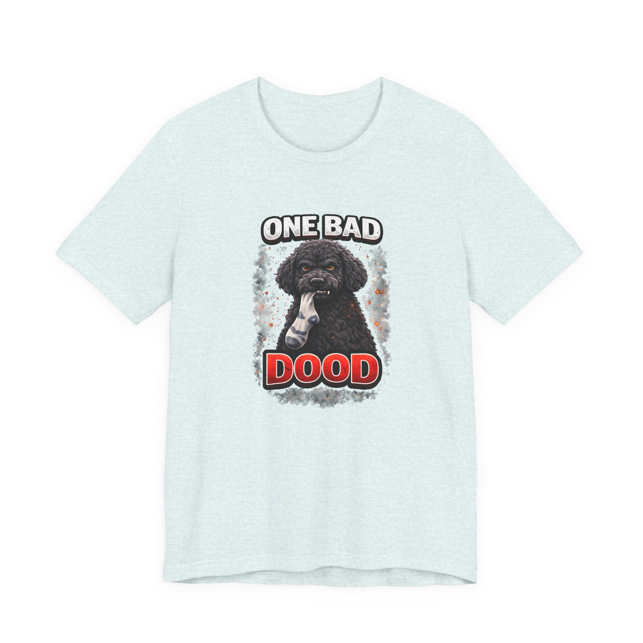 One Bad Dood – Funny Black Golden Doodle Dog T-Shirt | Doodle Lover Gift