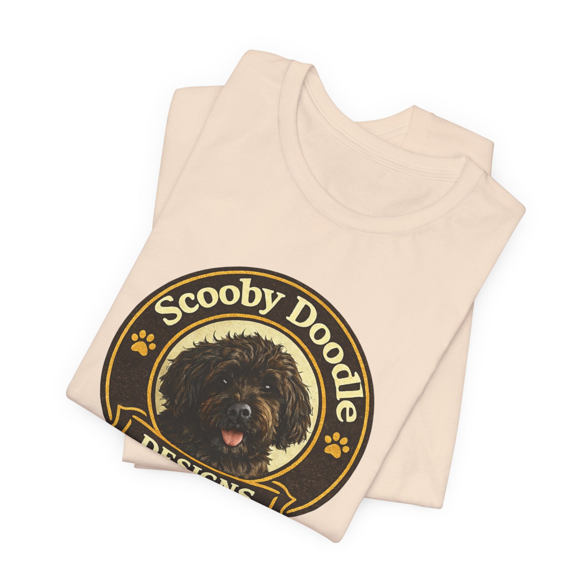 Scooby Doodle Designs Logo Tee — Loyal Doodle Dog Lover Shirt