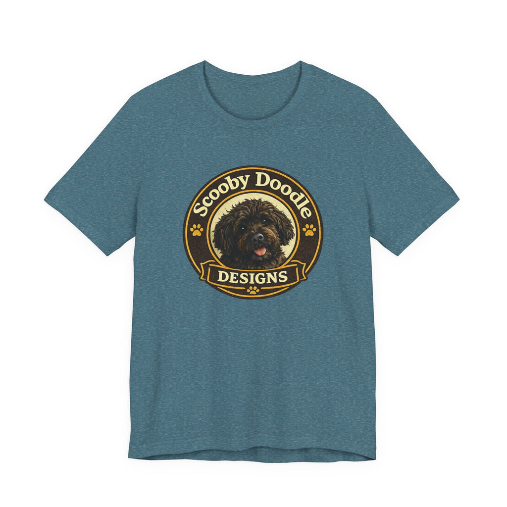 Scooby Doodle Designs Logo Tee — Loyal Doodle Dog Lover Shirt