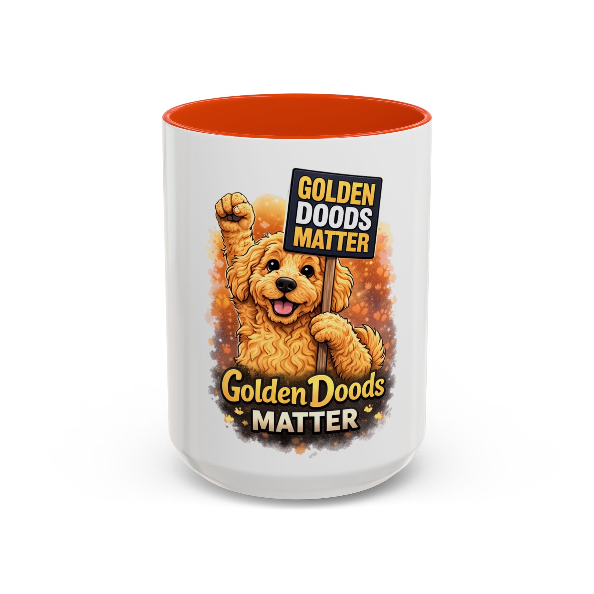 Golden Doods Matter Mug – Funny Doodle  Coffee Mug (15oz)