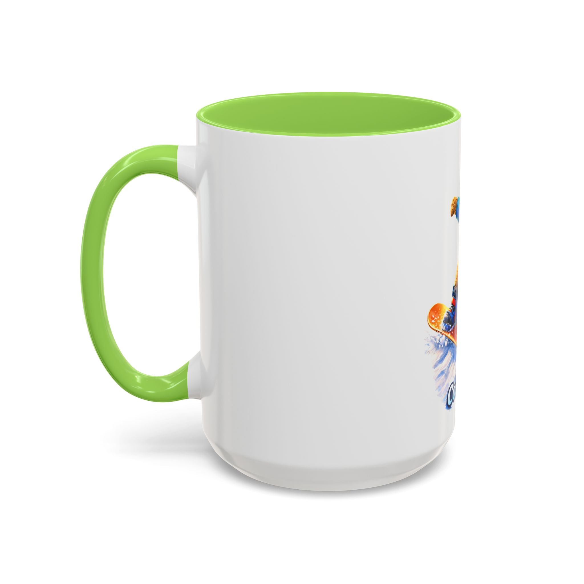 Cool Dood Snowboarding Golden Doodle Mug — (15oz)