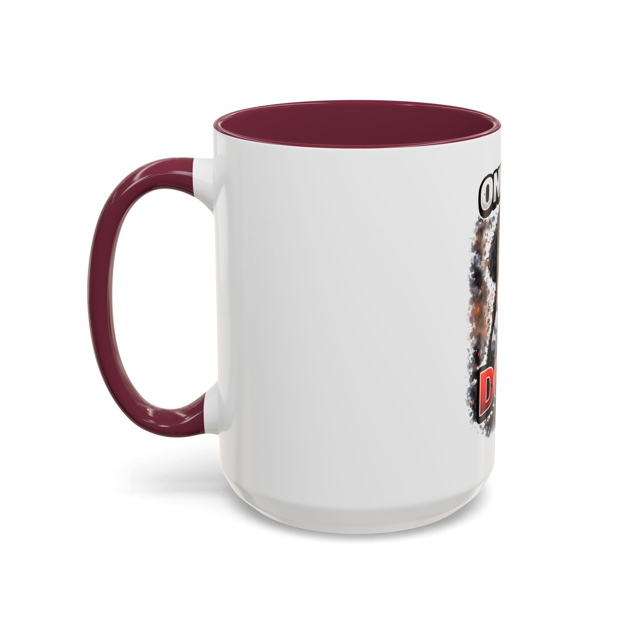 One Bad Dood Mug – Funny Black Golden Doodle  Coffee Cup (15oz)