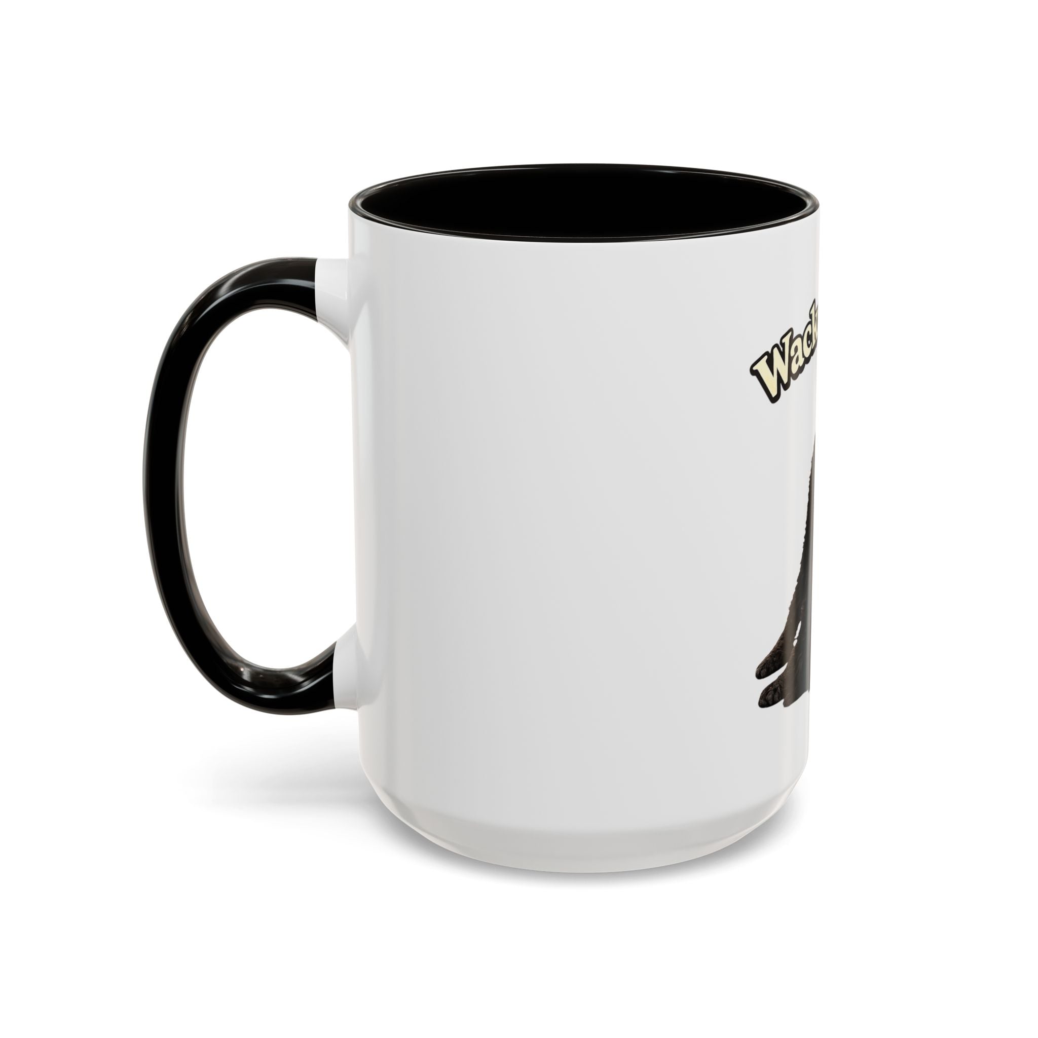Wackadoodle Black Golden Doodle Mug (15 oz)- Funny Dog Lover Coffee Cup