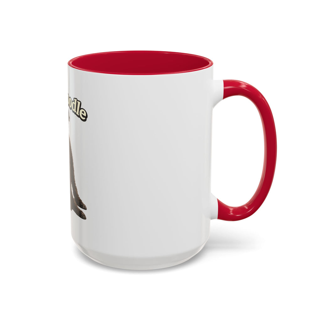 Wackadoodle Black Golden Doodle Mug (15 oz)- Funny Dog Lover Coffee Cup