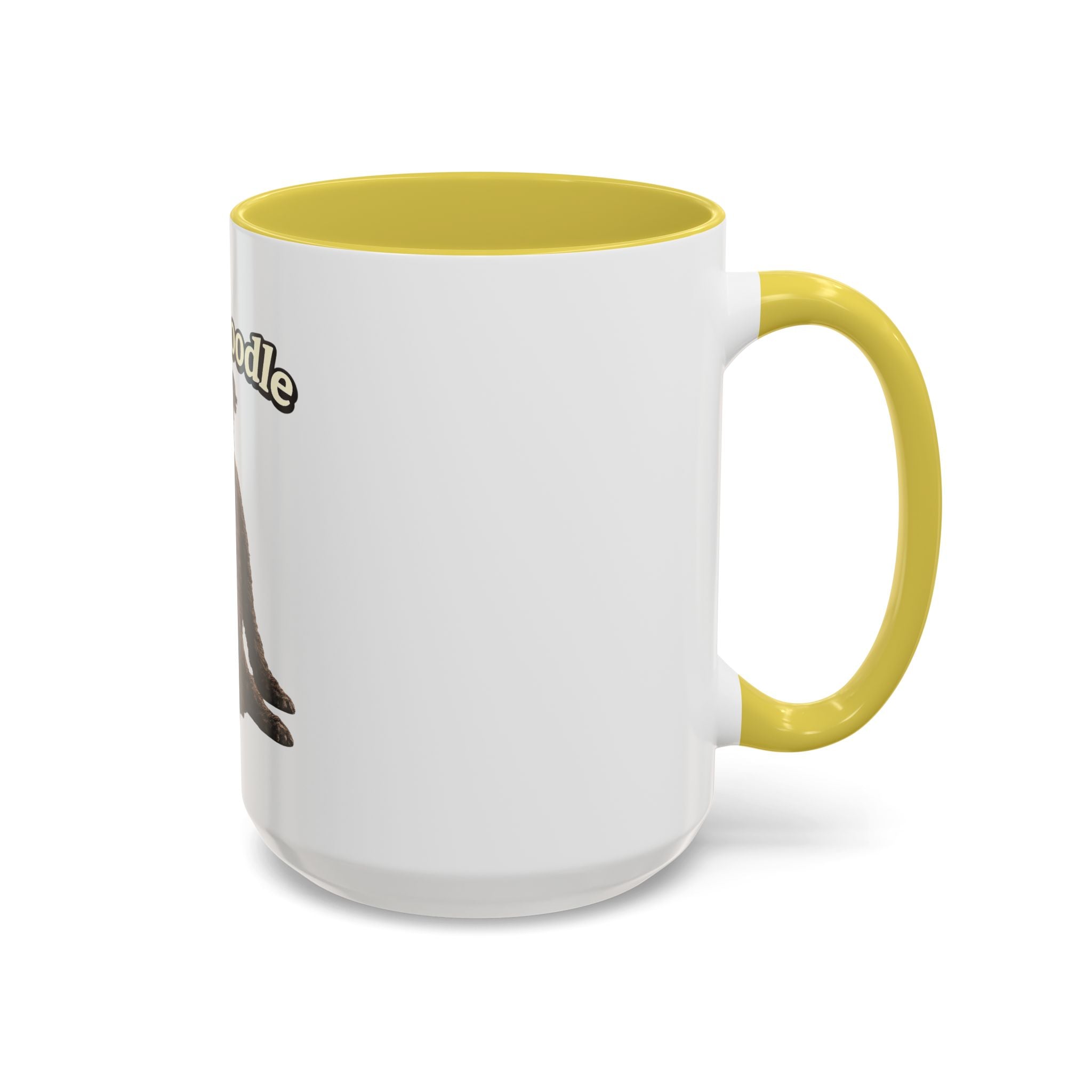 Wackadoodle Black Golden Doodle Mug (15 oz)- Funny Dog Lover Coffee Cup