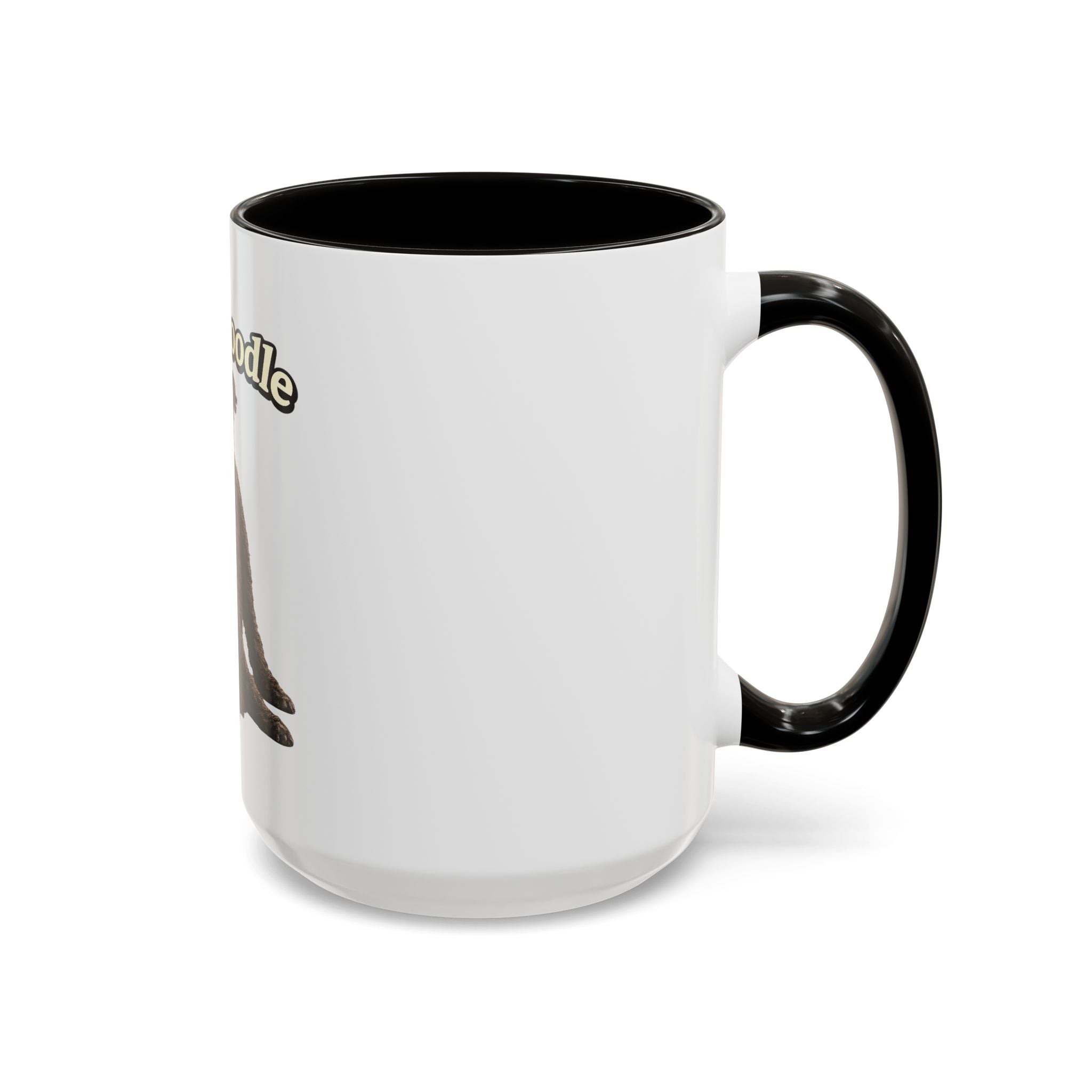 Wackadoodle Black Golden Doodle Mug (15 oz)- Funny Dog Lover Coffee Cup