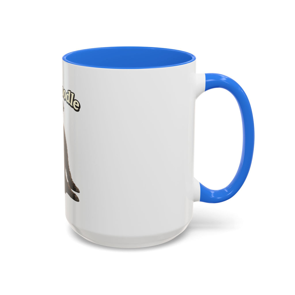Wackadoodle Black Golden Doodle Mug (15 oz)- Funny Dog Lover Coffee Cup