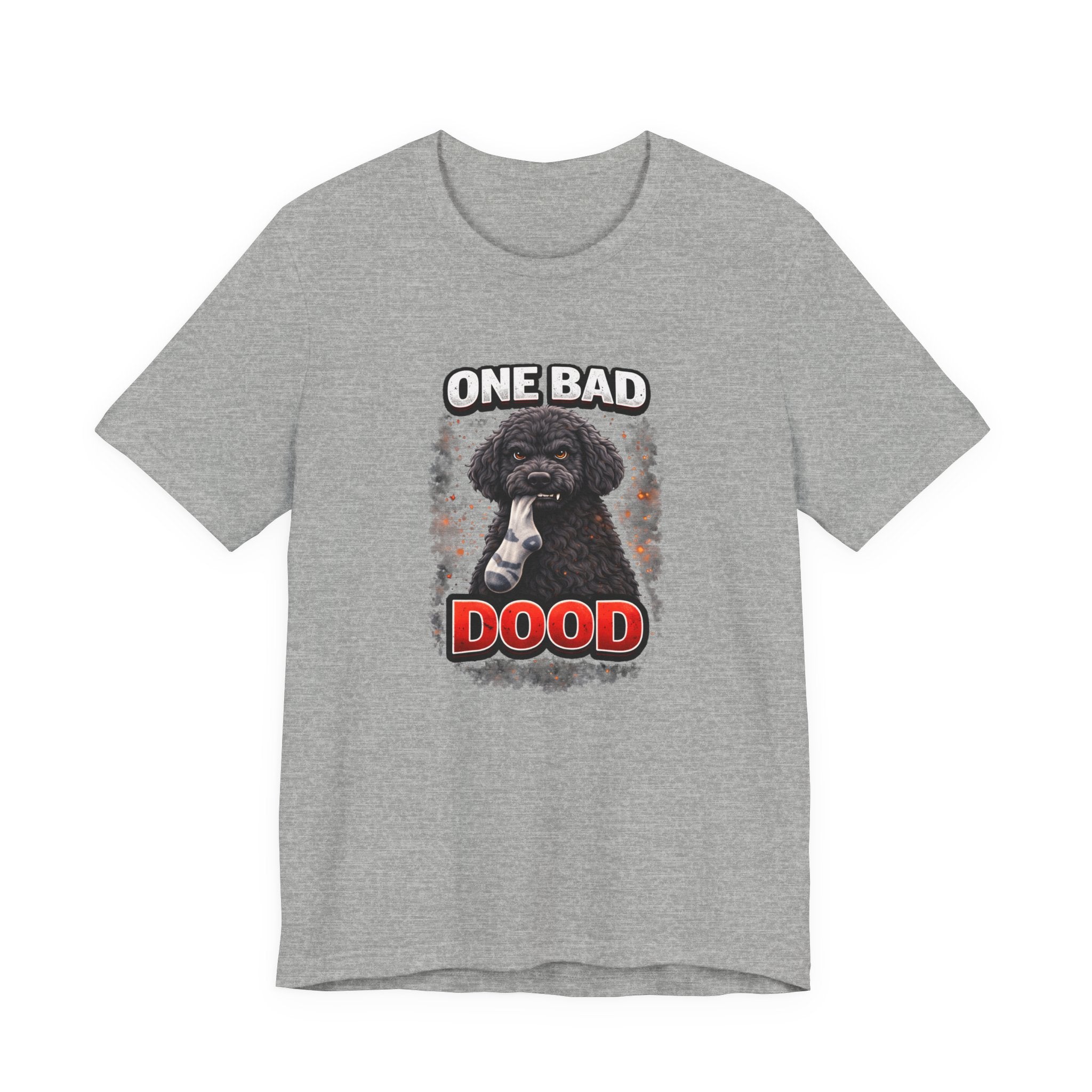 One Bad Dood – Funny Black Golden Doodle Dog T-Shirt | Doodle Lover Gift