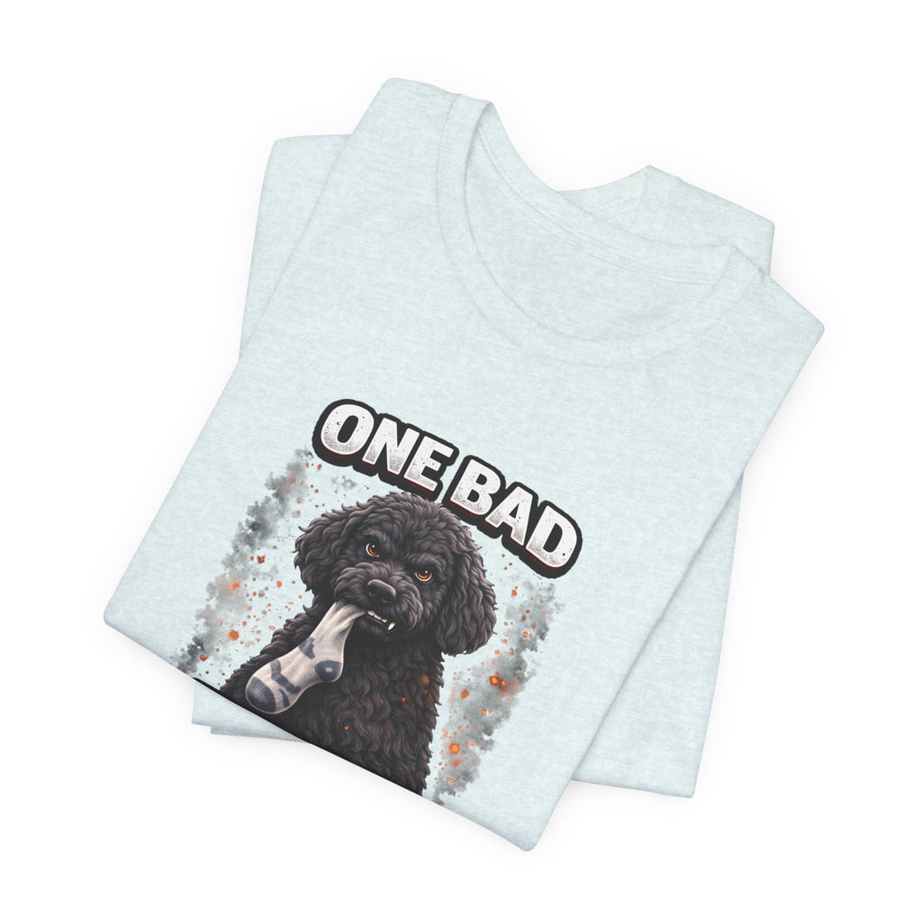 One Bad Dood – Funny Black Golden Doodle Dog T-Shirt | Doodle Lover Gift