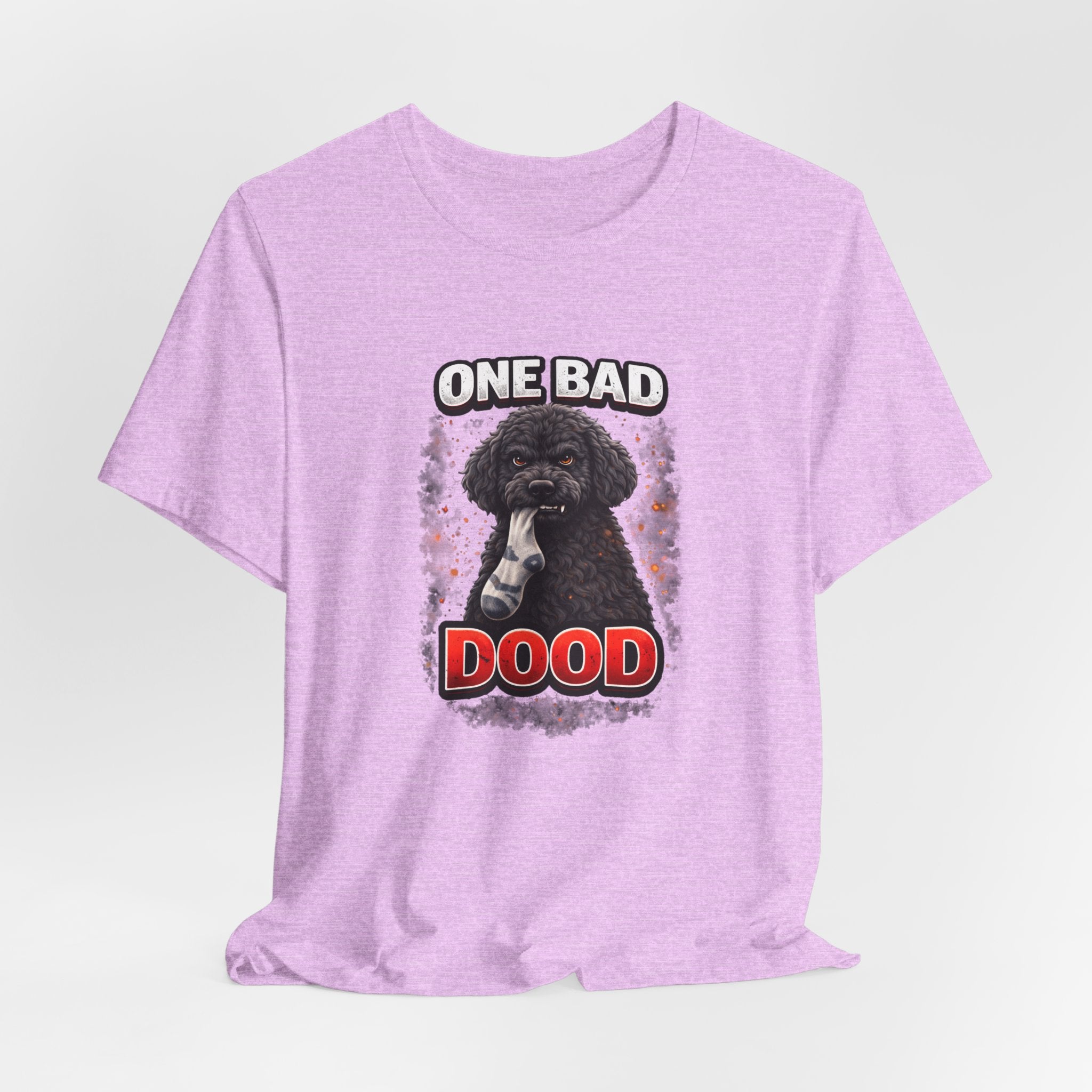 One Bad Dood – Funny Black Golden Doodle Dog T-Shirt | Doodle Lover Gift