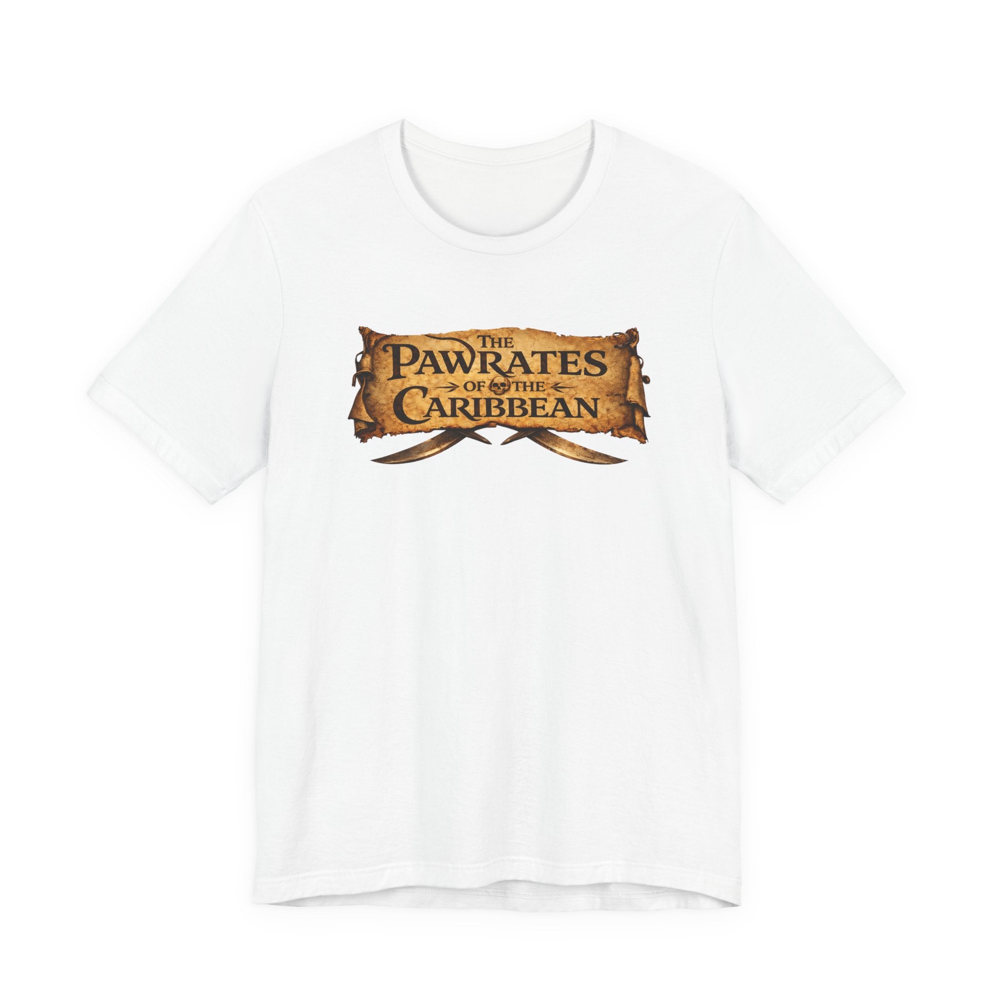Pirate Goldendoodles T-Shirt — Double Sided Pirate Tee