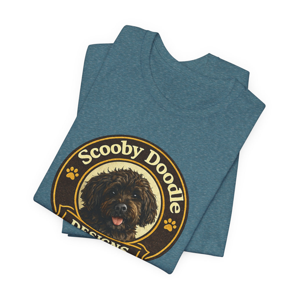 Scooby Doodle Designs Logo Tee — Loyal Doodle Dog Lover Shirt