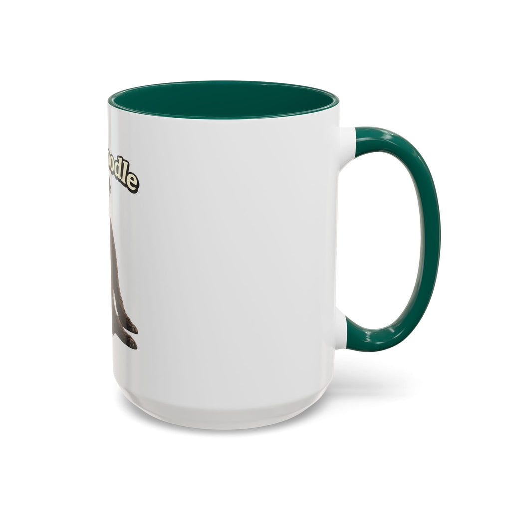 Wackadoodle Black Golden Doodle Mug (15 oz)- Funny Dog Lover Coffee Cup
