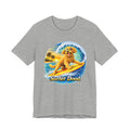 Surfer Dood T-Shirt — Cute Golden Doodle Surfing Graphic Tee
