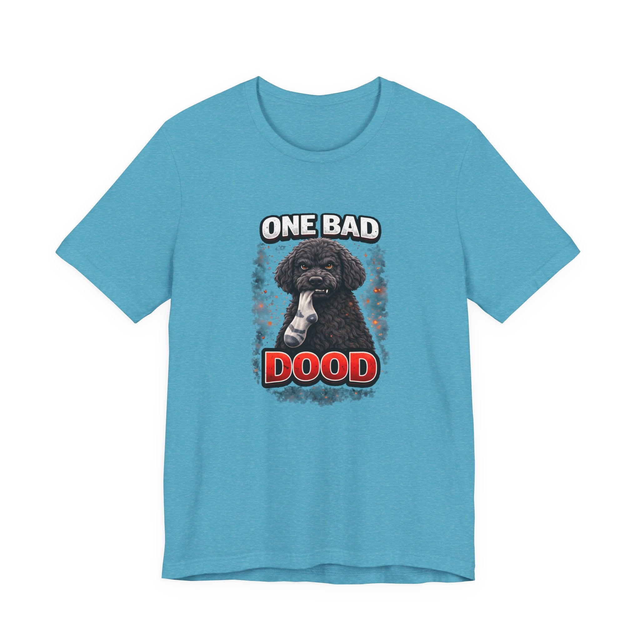 One Bad Dood – Funny Black Golden Doodle Dog T-Shirt | Doodle Lover Gift
