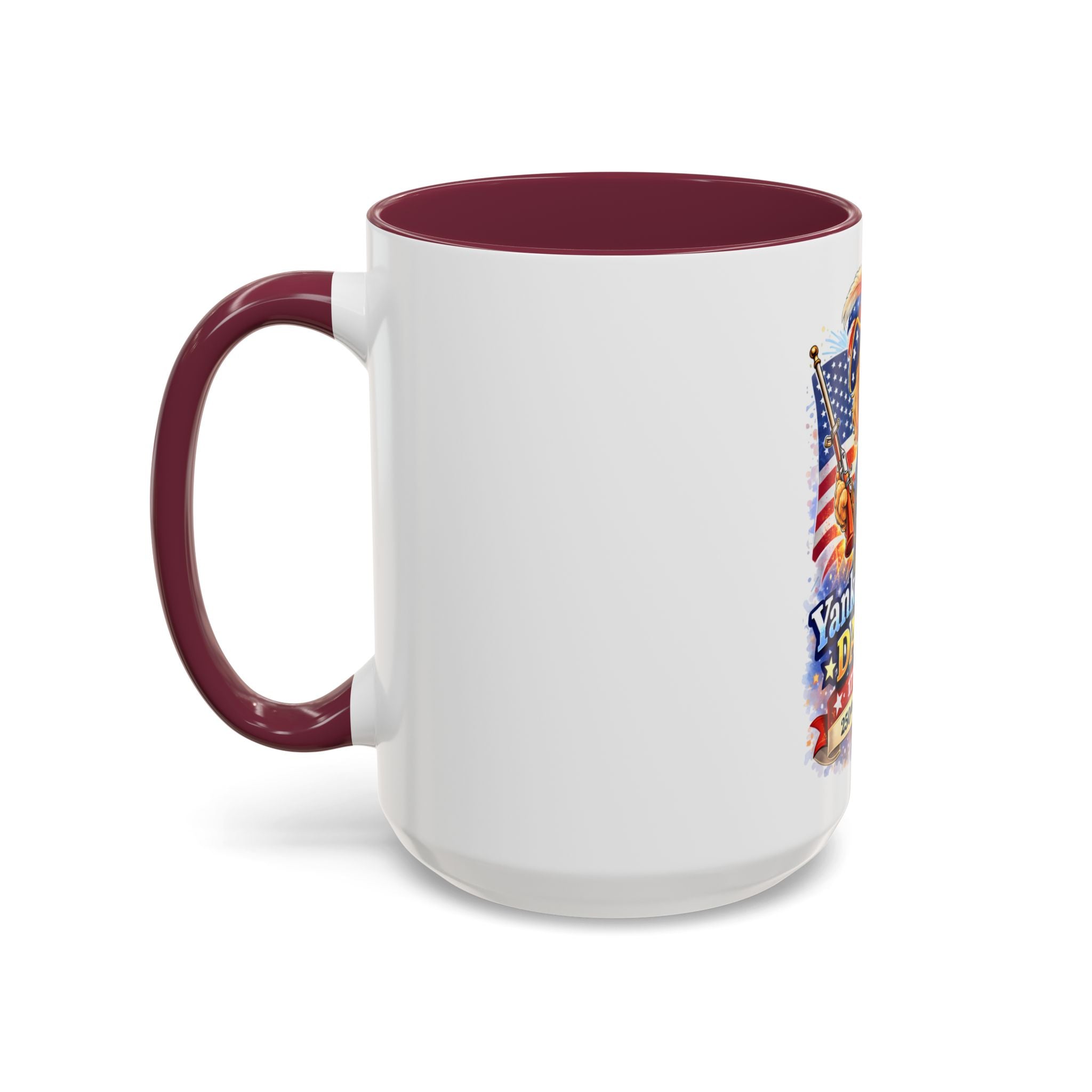 Fourth of July Patriotic Golden Doodle Mug — "Yankee Doodle Dandy" (15oz)