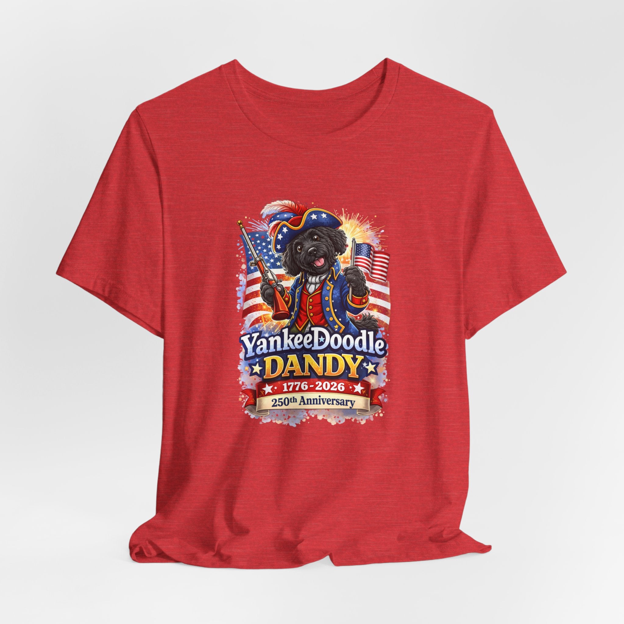 Yankee Doodle Dandy 250th USA Birthday T-Shirt