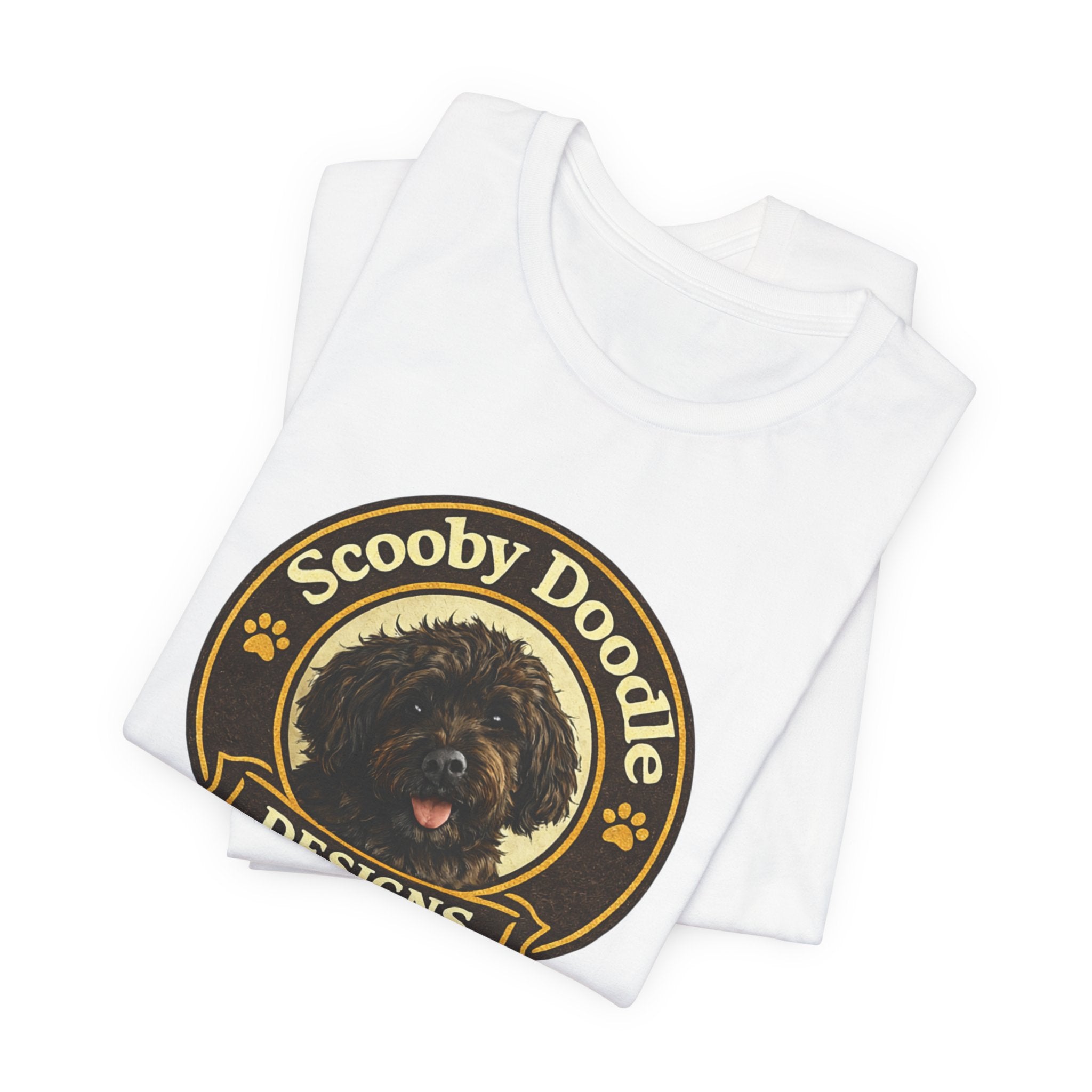 Scooby Doodle Designs Logo Tee — Loyal Doodle Dog Lover Shirt