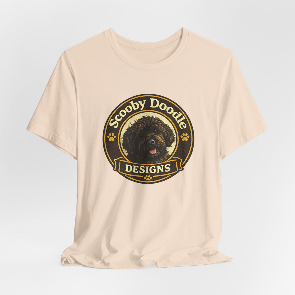 Scooby Doodle Designs Logo Tee — Loyal Doodle Dog Lover Shirt
