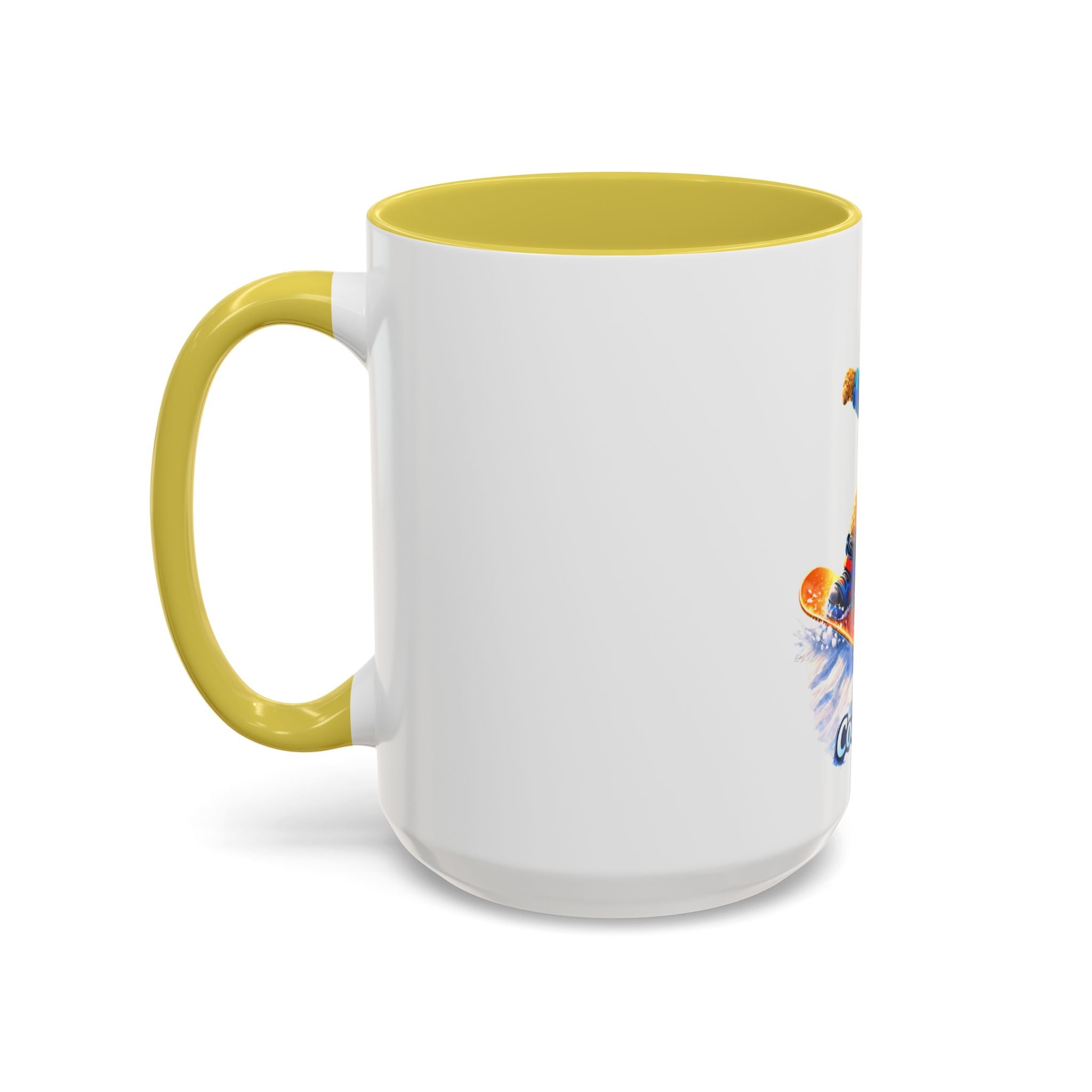 Cool Dood Snowboarding Golden Doodle Mug — (15oz)