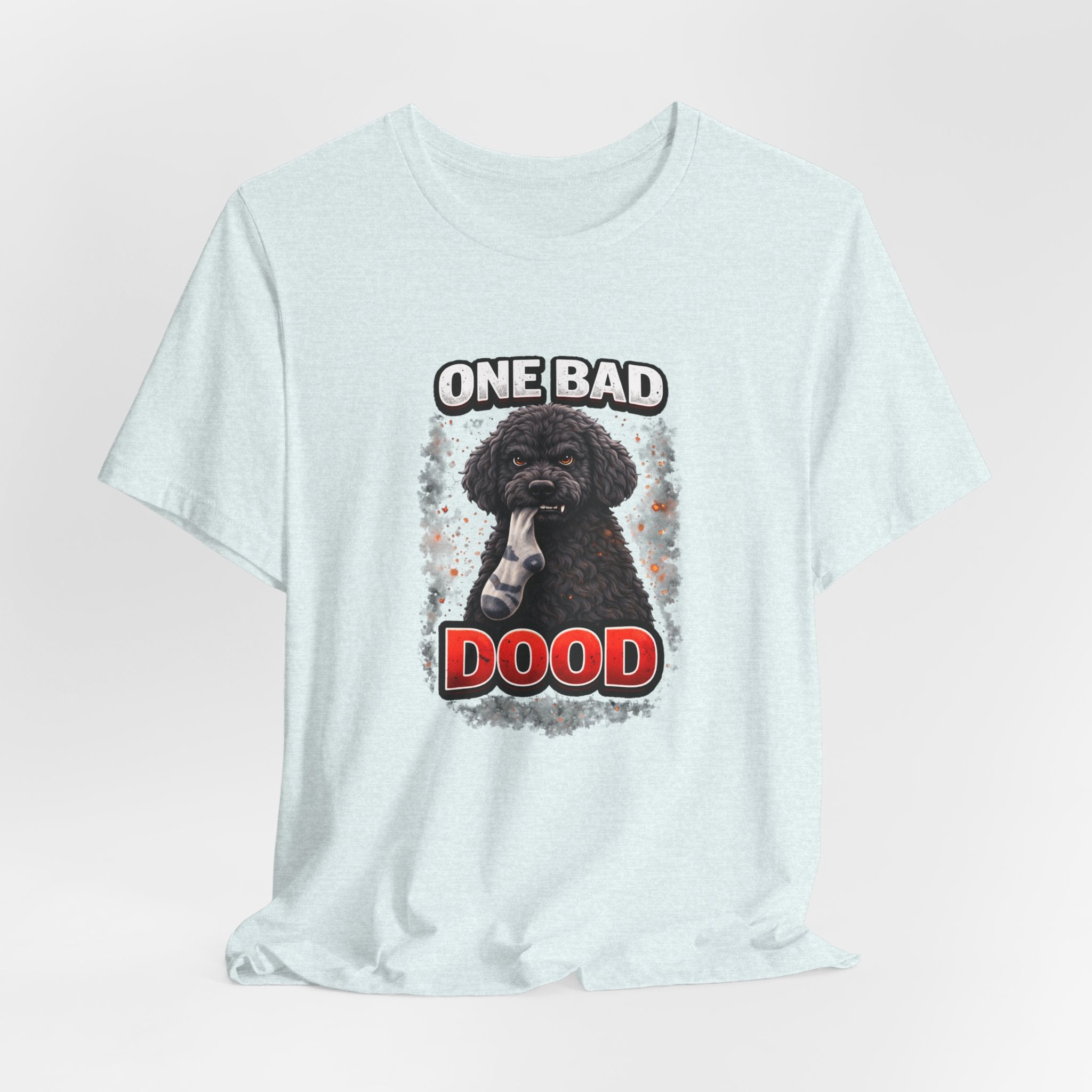One Bad Dood – Funny Black Golden Doodle Dog T-Shirt | Doodle Lover Gift
