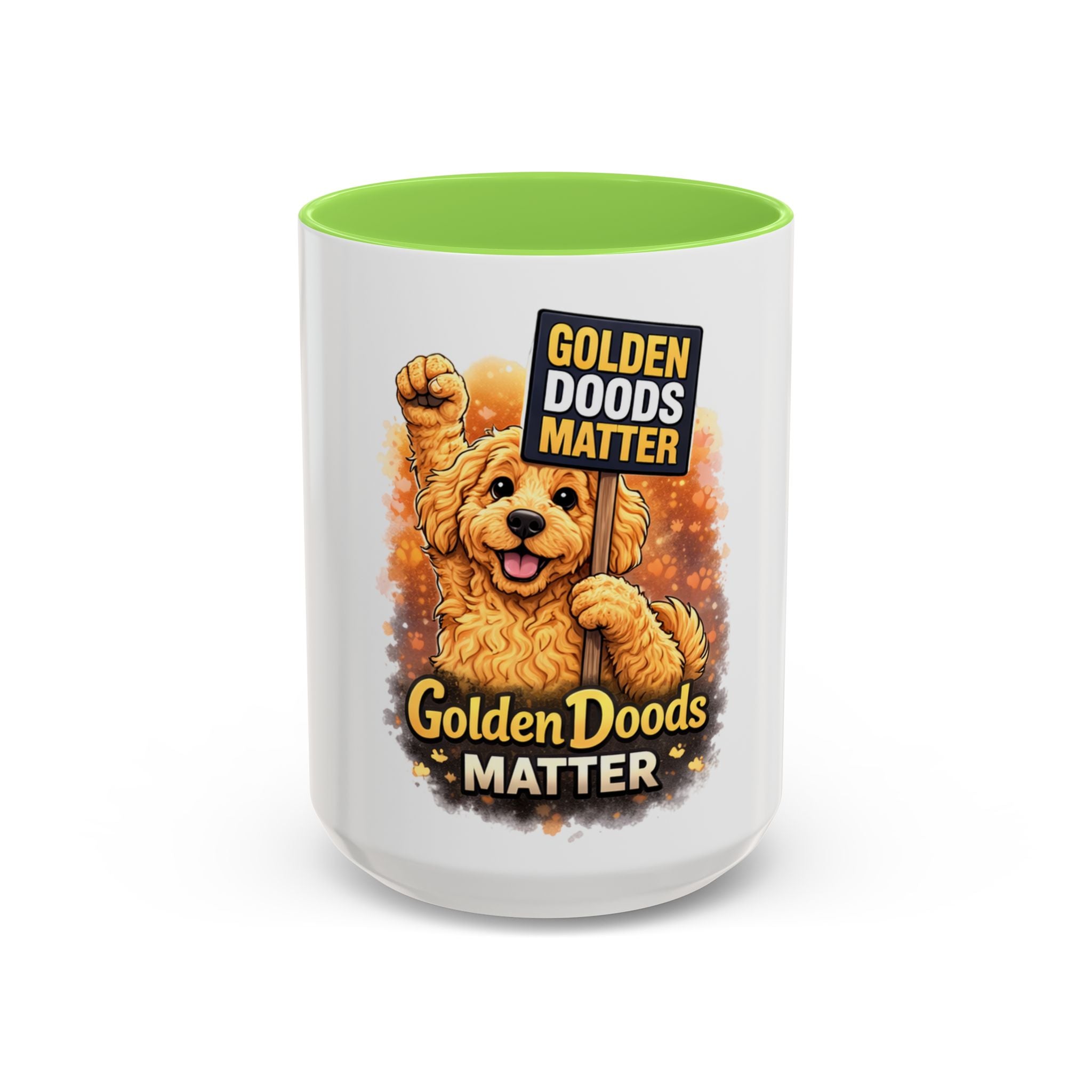 Golden Doods Matter Mug – Funny Doodle  Coffee Mug (15oz)