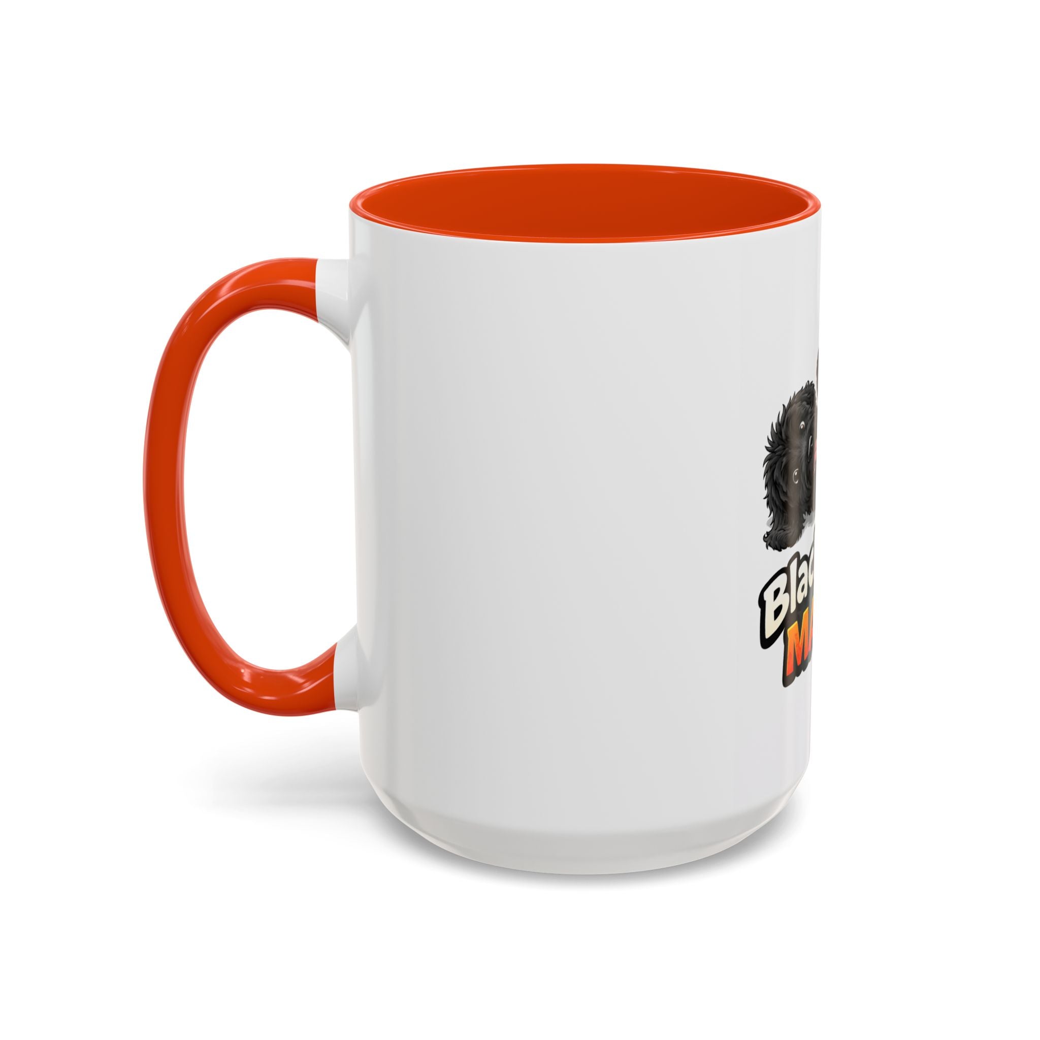 Black Doods Matter Golden Doodle Mug — Funny Black Dog Coffee Cup (15oz)