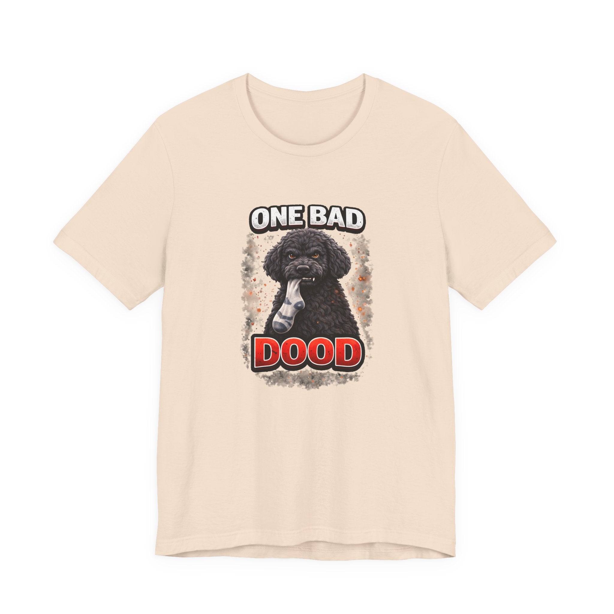 One Bad Dood – Funny Black Golden Doodle Dog T-Shirt | Doodle Lover Gift