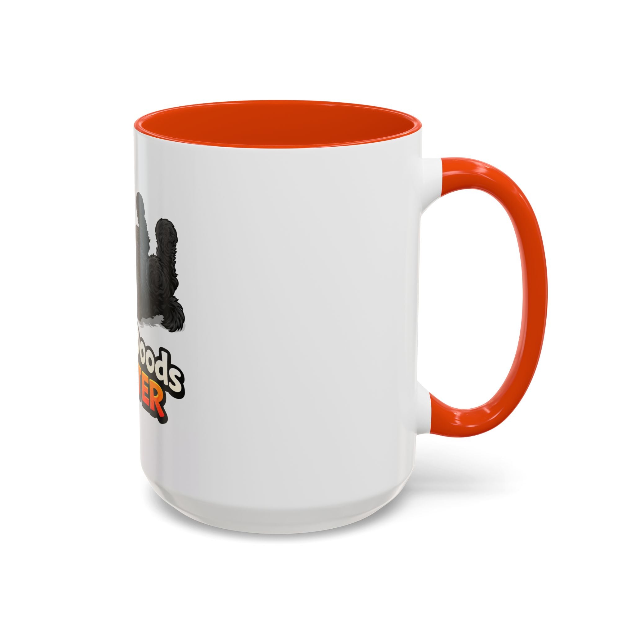 Black Doods Matter Golden Doodle Mug — Funny Black Dog Coffee Cup (15oz)