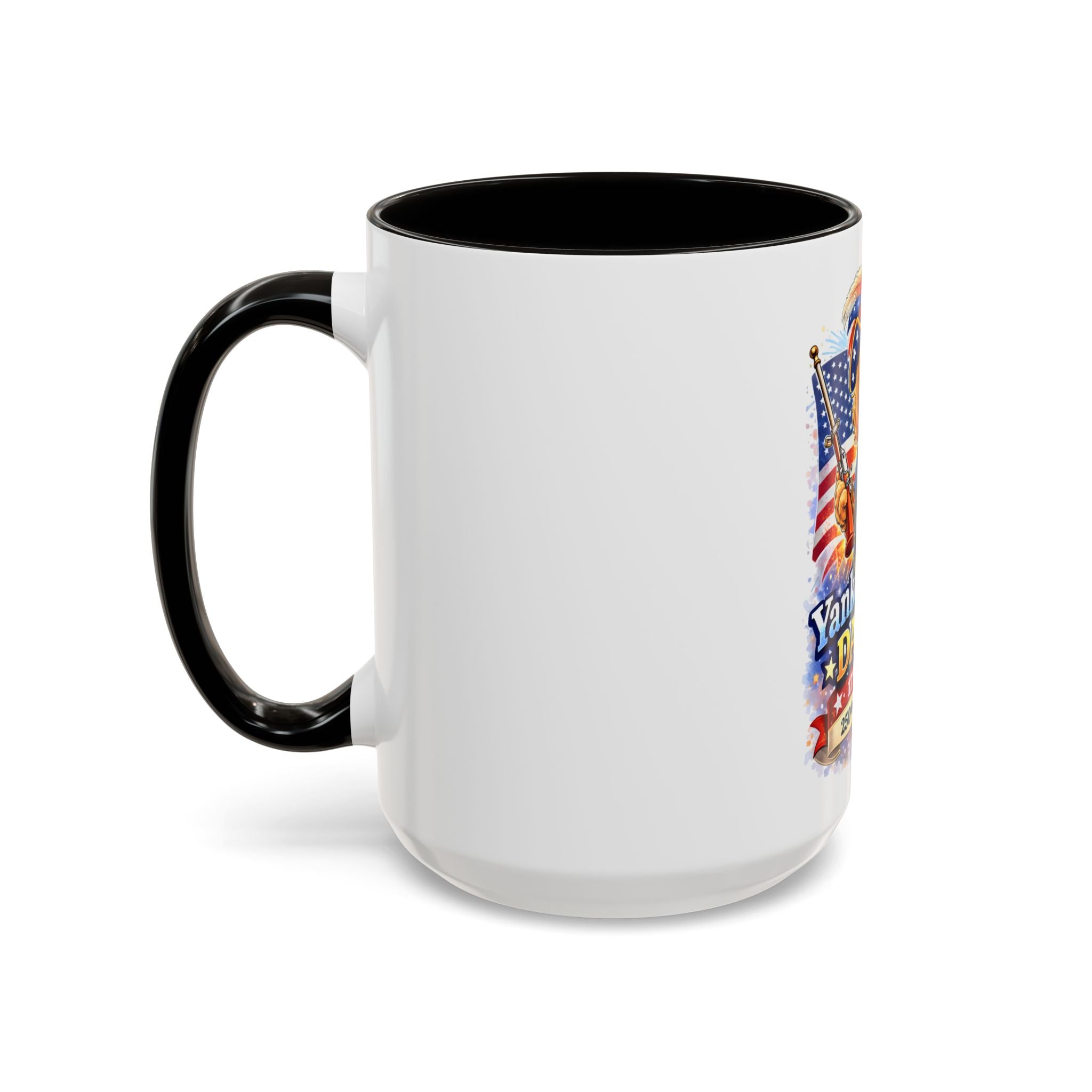 Fourth of July Patriotic Golden Doodle Mug — "Yankee Doodle Dandy" (15oz)