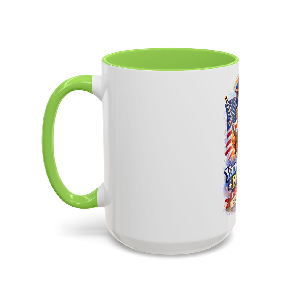 Fourth of July Patriotic Golden Doodle Mug — "Yankee Doodle Dandy" (15oz)