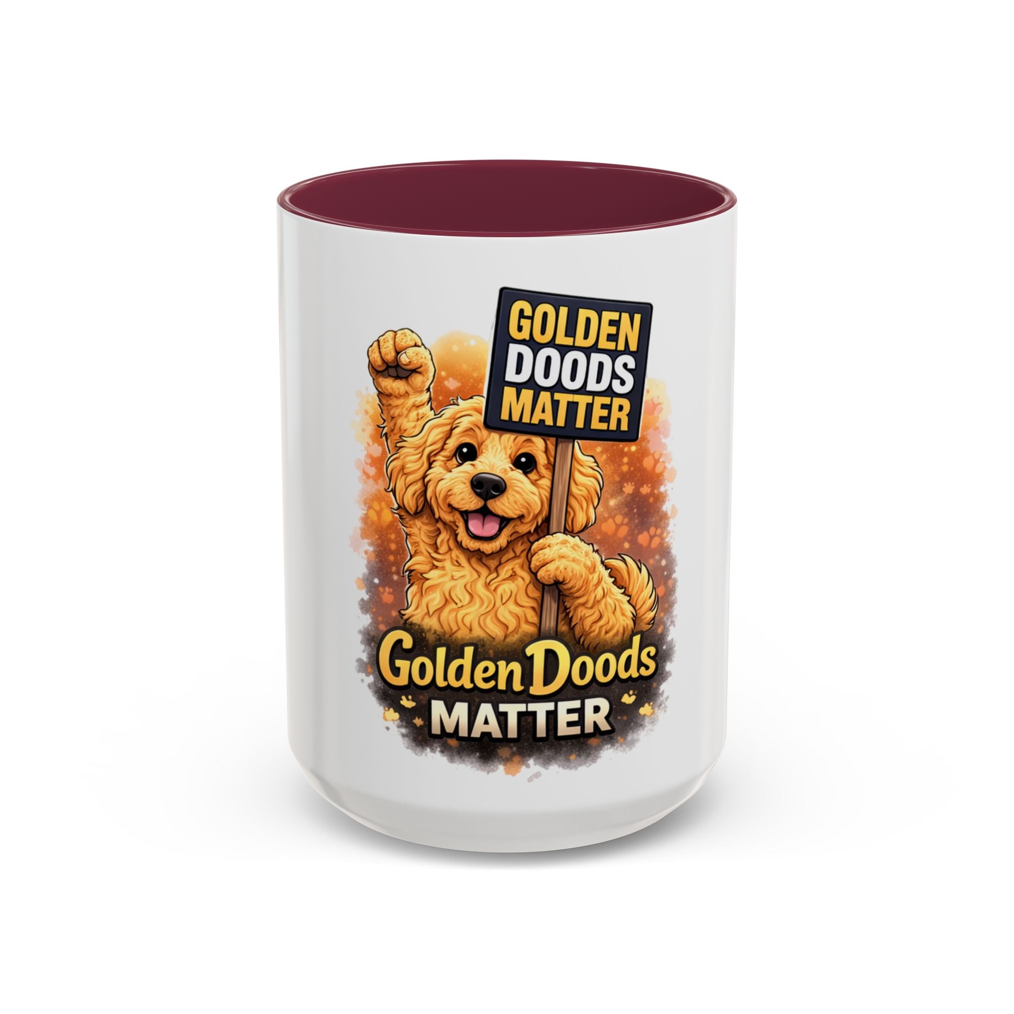 Golden Doods Matter Mug – Funny Doodle  Coffee Mug (15oz)