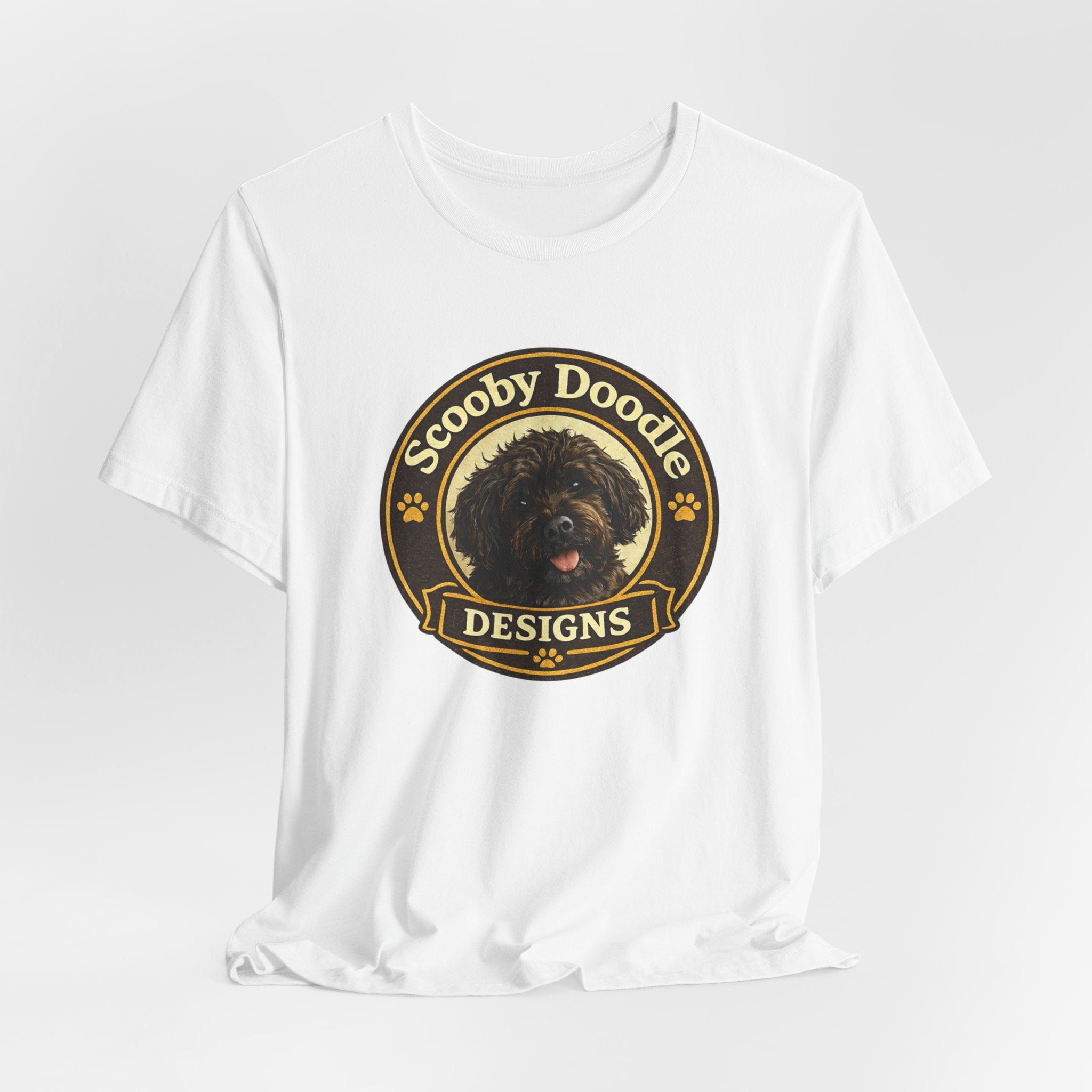 Scooby Doodle Designs Logo Tee — Loyal Doodle Dog Lover Shirt